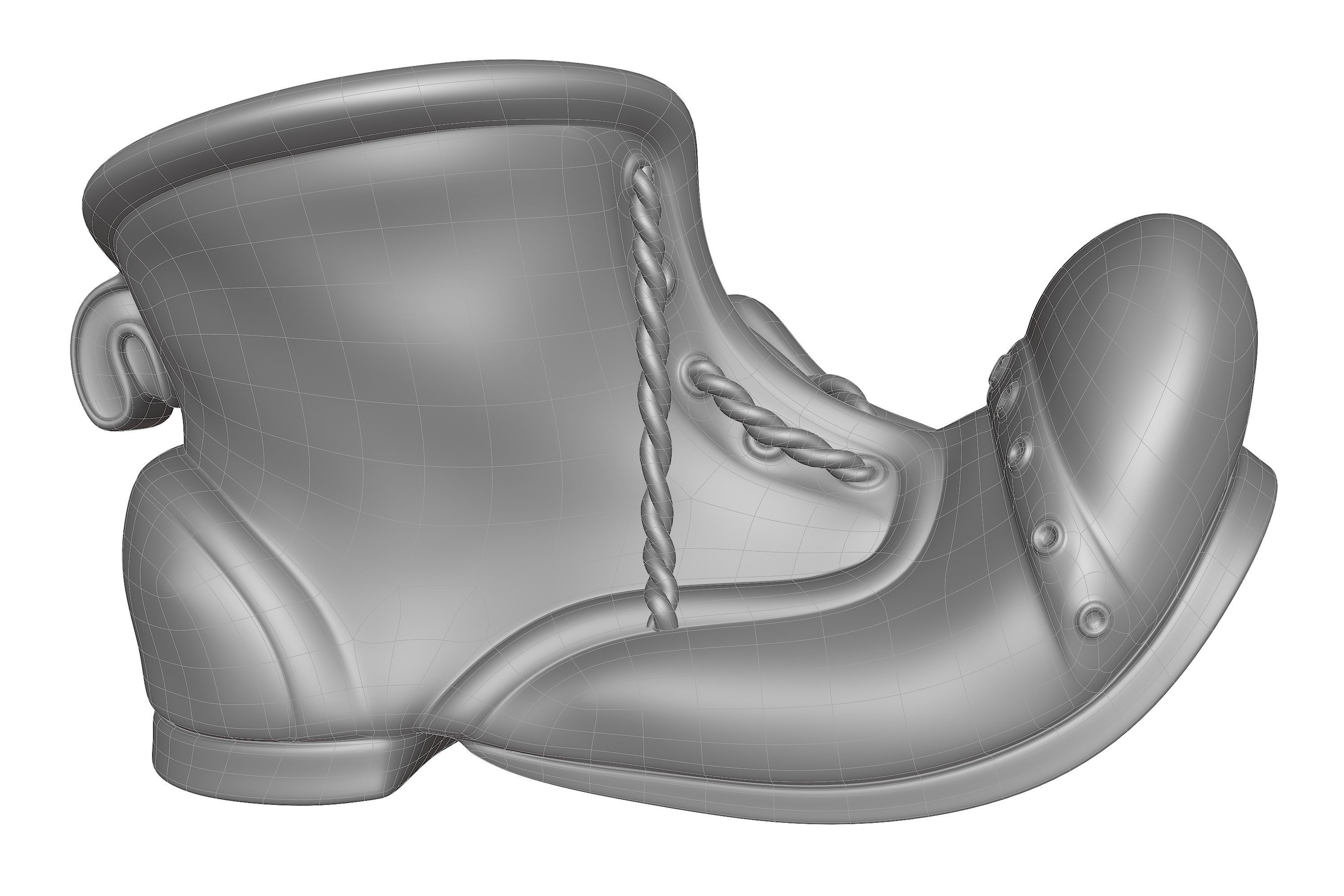 Ashtray - Shoe 3D print model_12