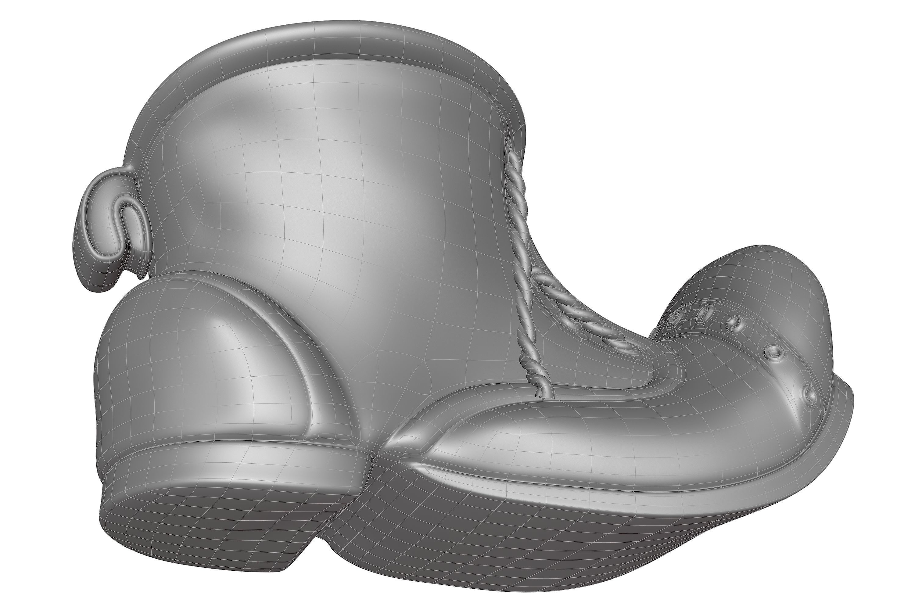 Ashtray - Shoe 3D print model_11