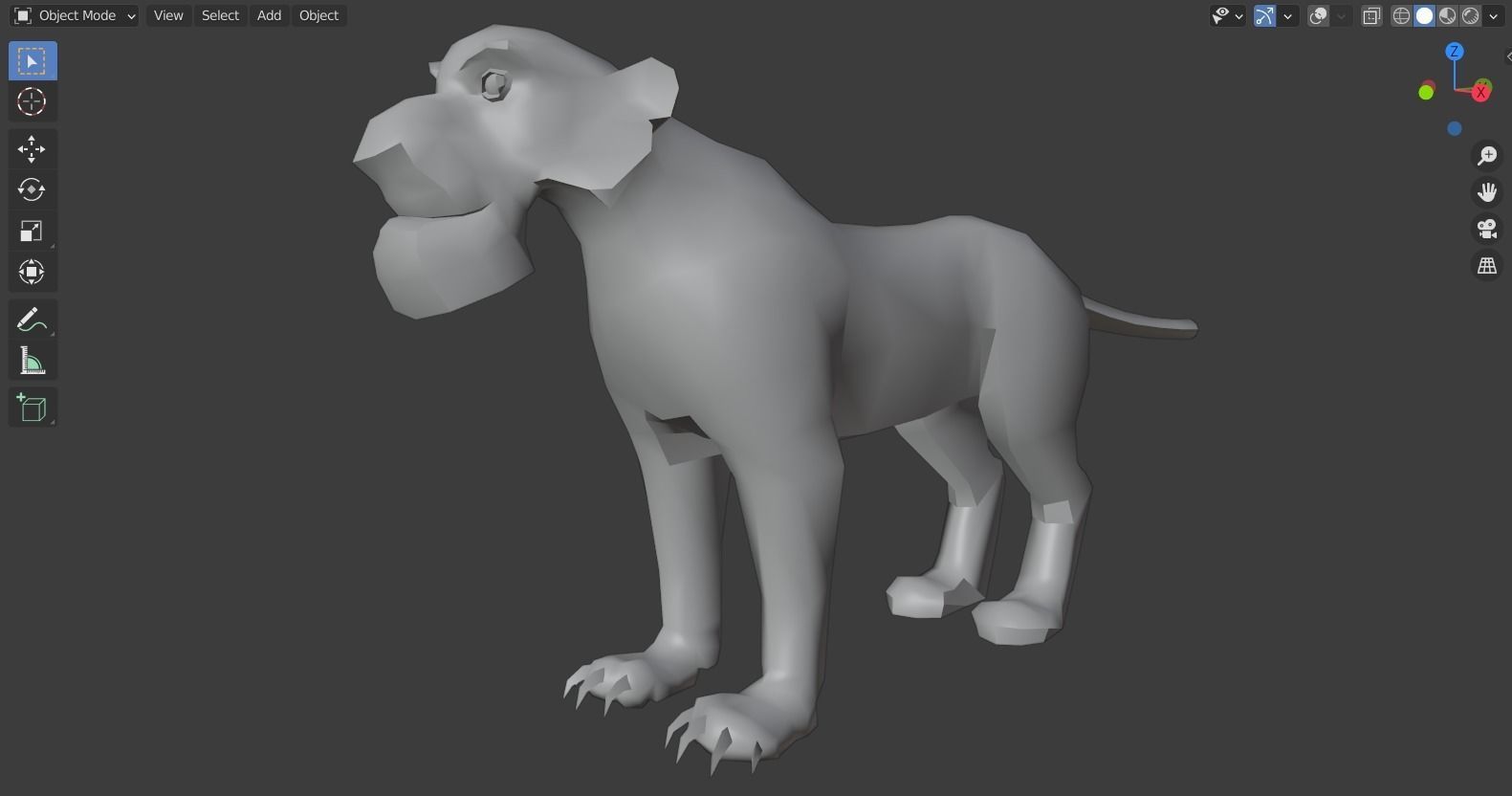 The Jungle book tiger - Shere Khan rigged Low-poly 3D model_9
