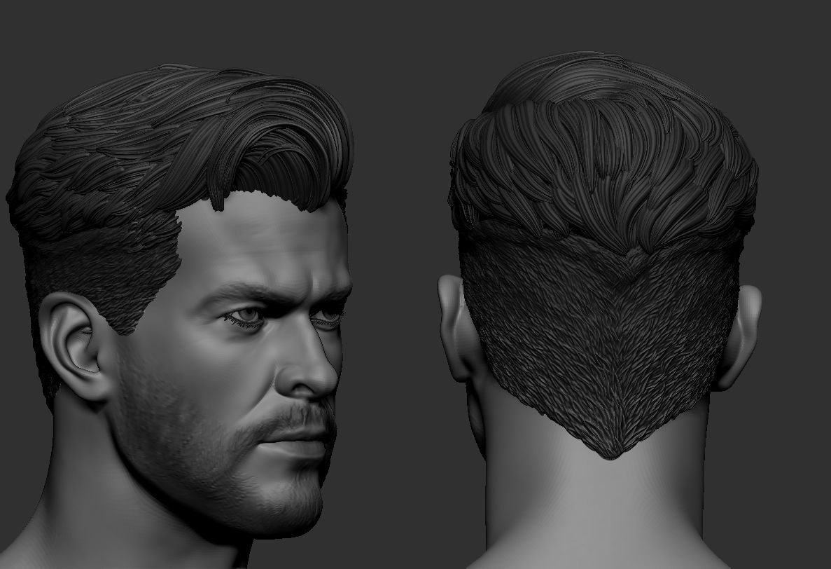 Thor Head 3D print model_1