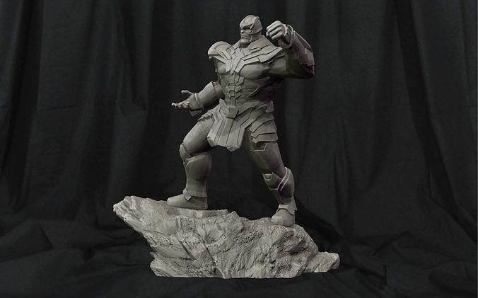 Avengers Thanos 3d Print Statute - figurine 3D print model