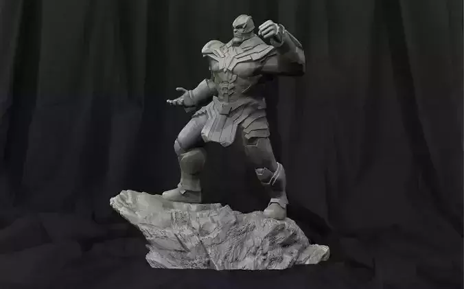 Avengers Thanos 3d Print Statute - figurine 3D print model