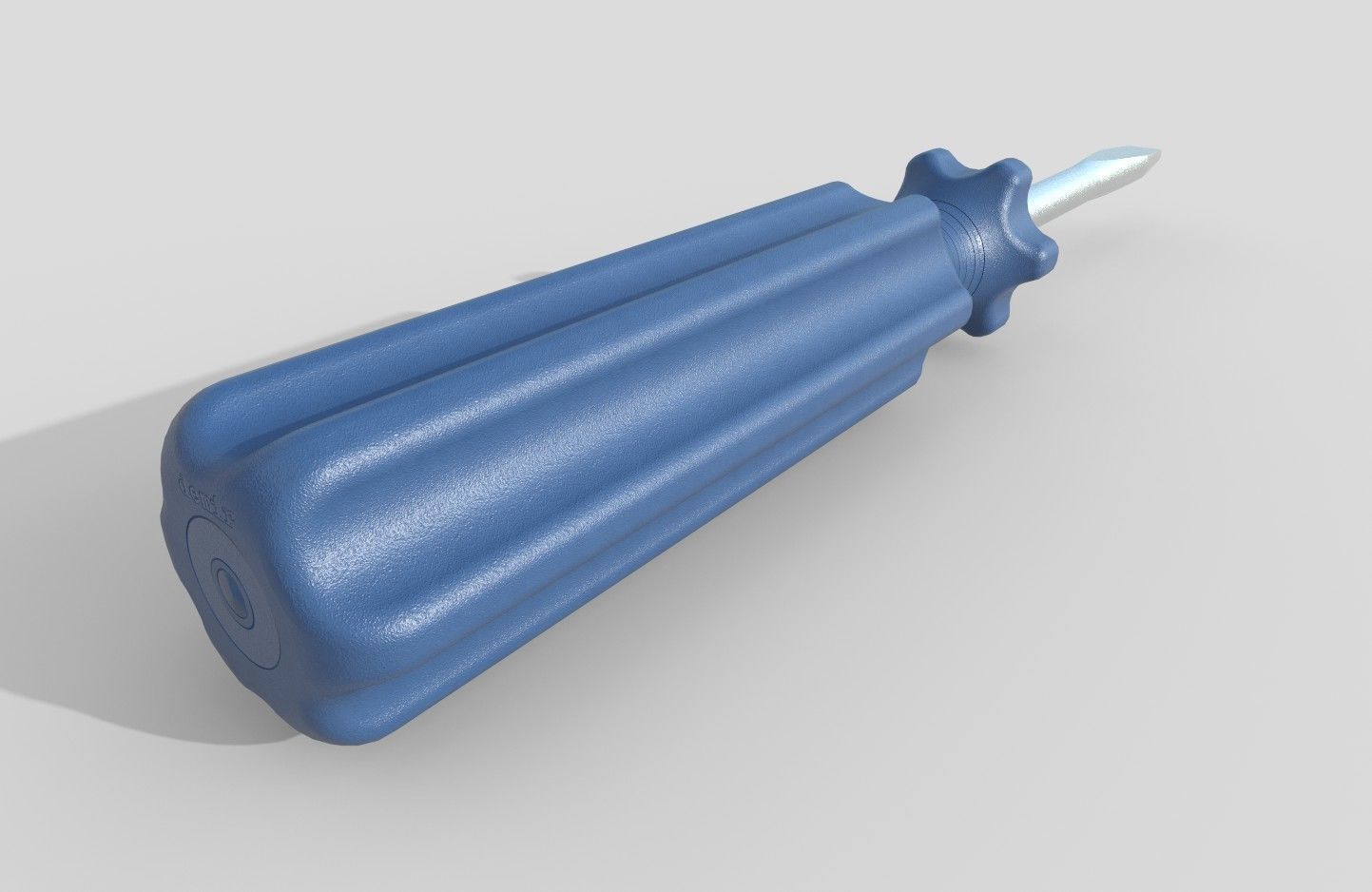 Screwdriver Model2 Free low-poly 3D model_3