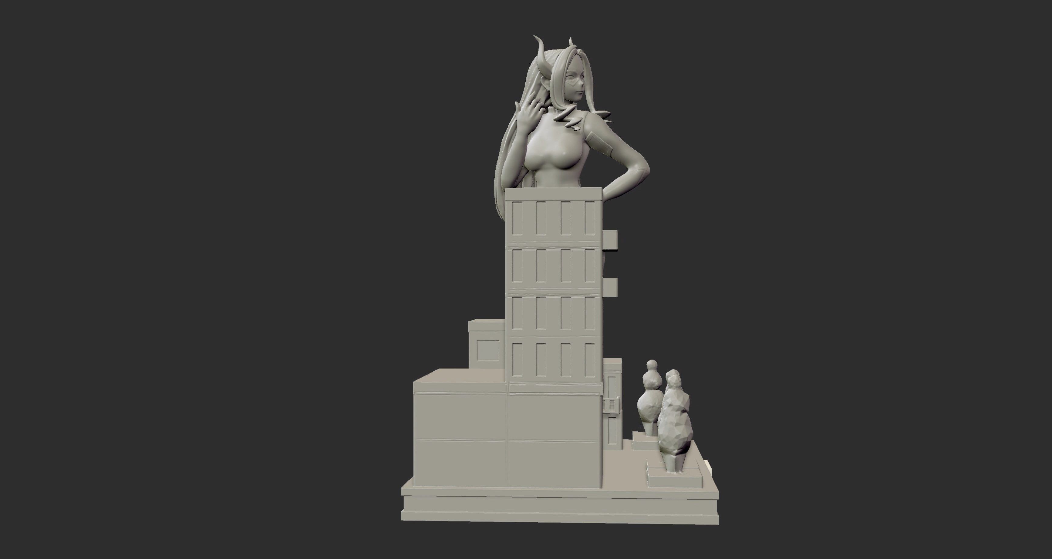 Mt Lady Yu Takeyama - Boku no Hero Academia 3d Print figure 3D print model_13