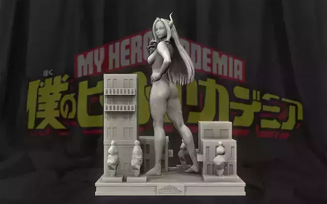 Mt Lady Yu Takeyama - Boku no Hero Academia 3d Print figure 3D print model