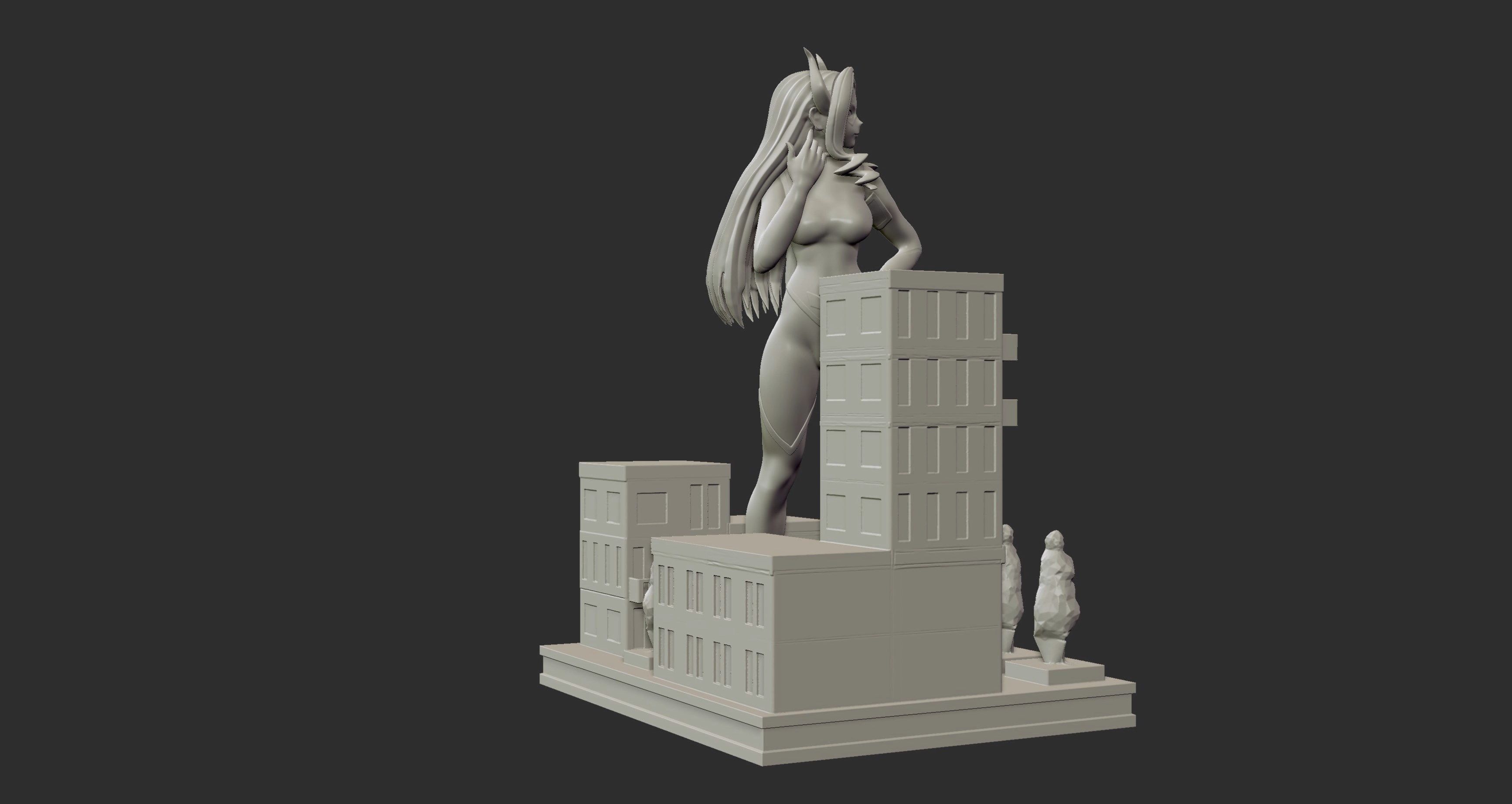 Mt Lady Yu Takeyama - Boku no Hero Academia 3d Print figure 3D print model_12