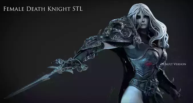 Female Death Knight World Of Warcraft Commercial Package