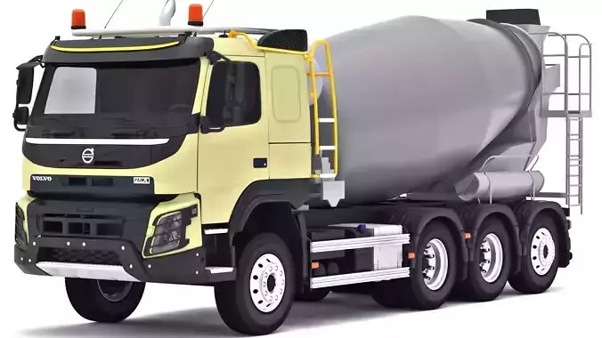 Volvo FMX Tridem Mixer Truck 8x4