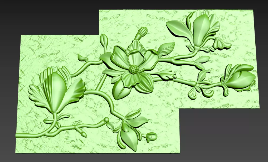 Wall mural 3D print model_0