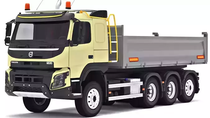 Volvo FMX Tridem Tipper Truck 8x4