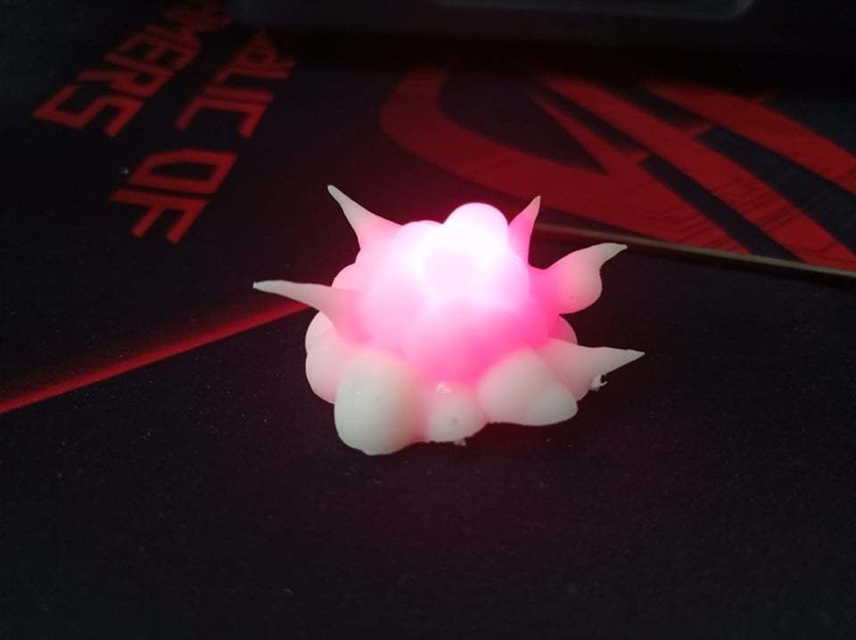 Dramatic explosion effect part Free 3D print model_1