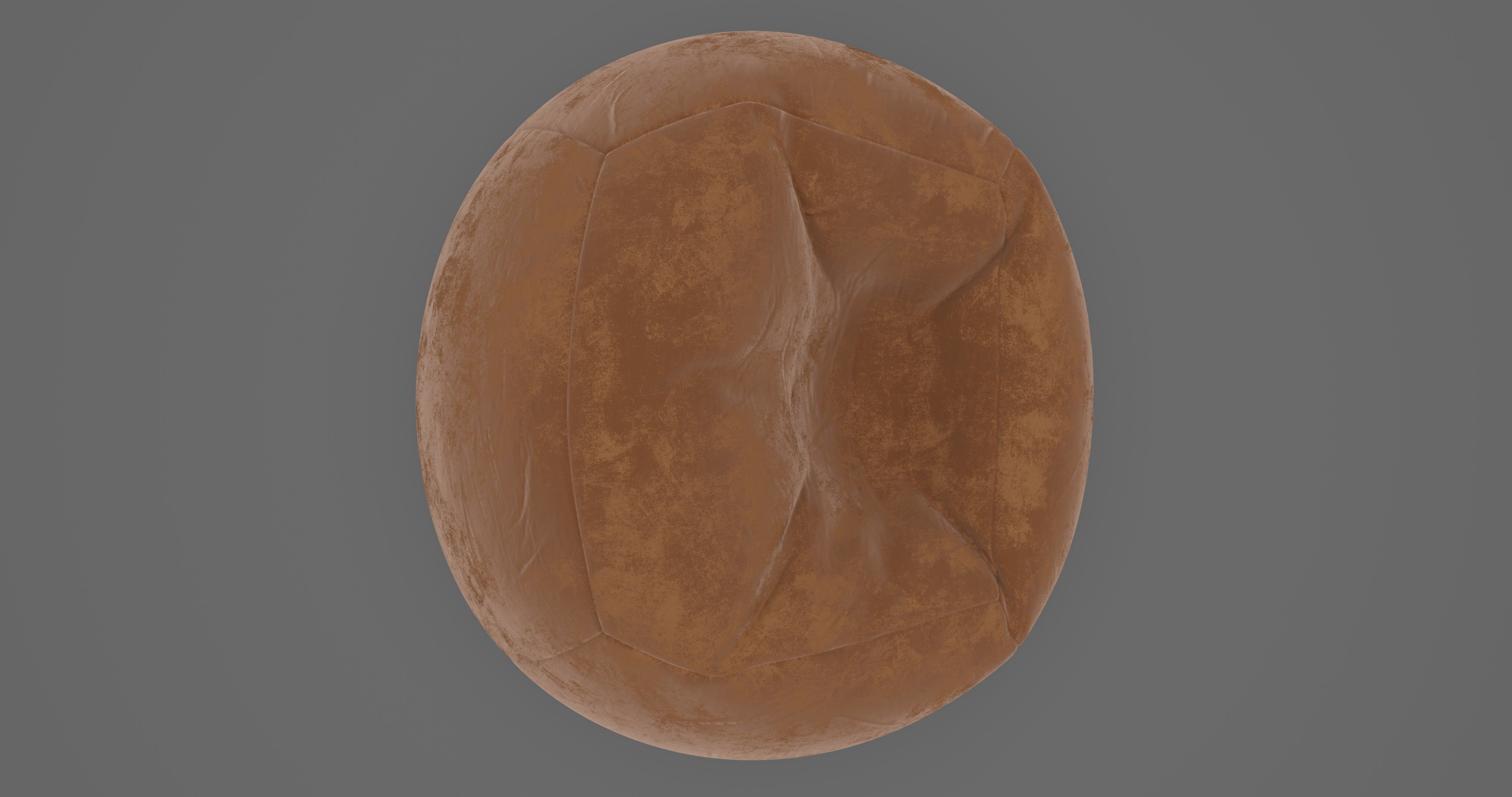Beanbag bean bag chair 3D model_9