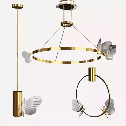 BABETTA Collection butterfly chandelier