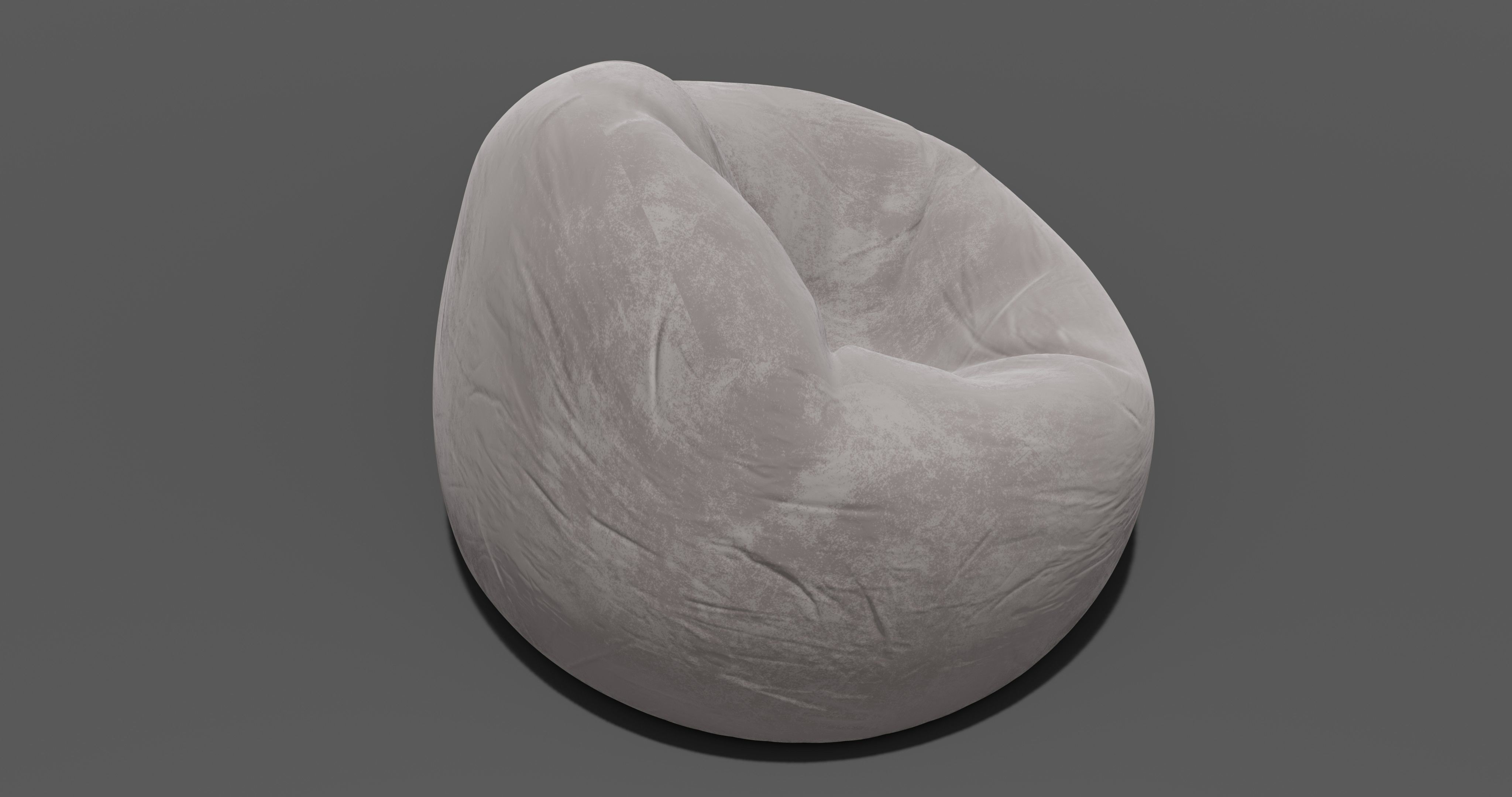 Beanbag rock 3D model_15