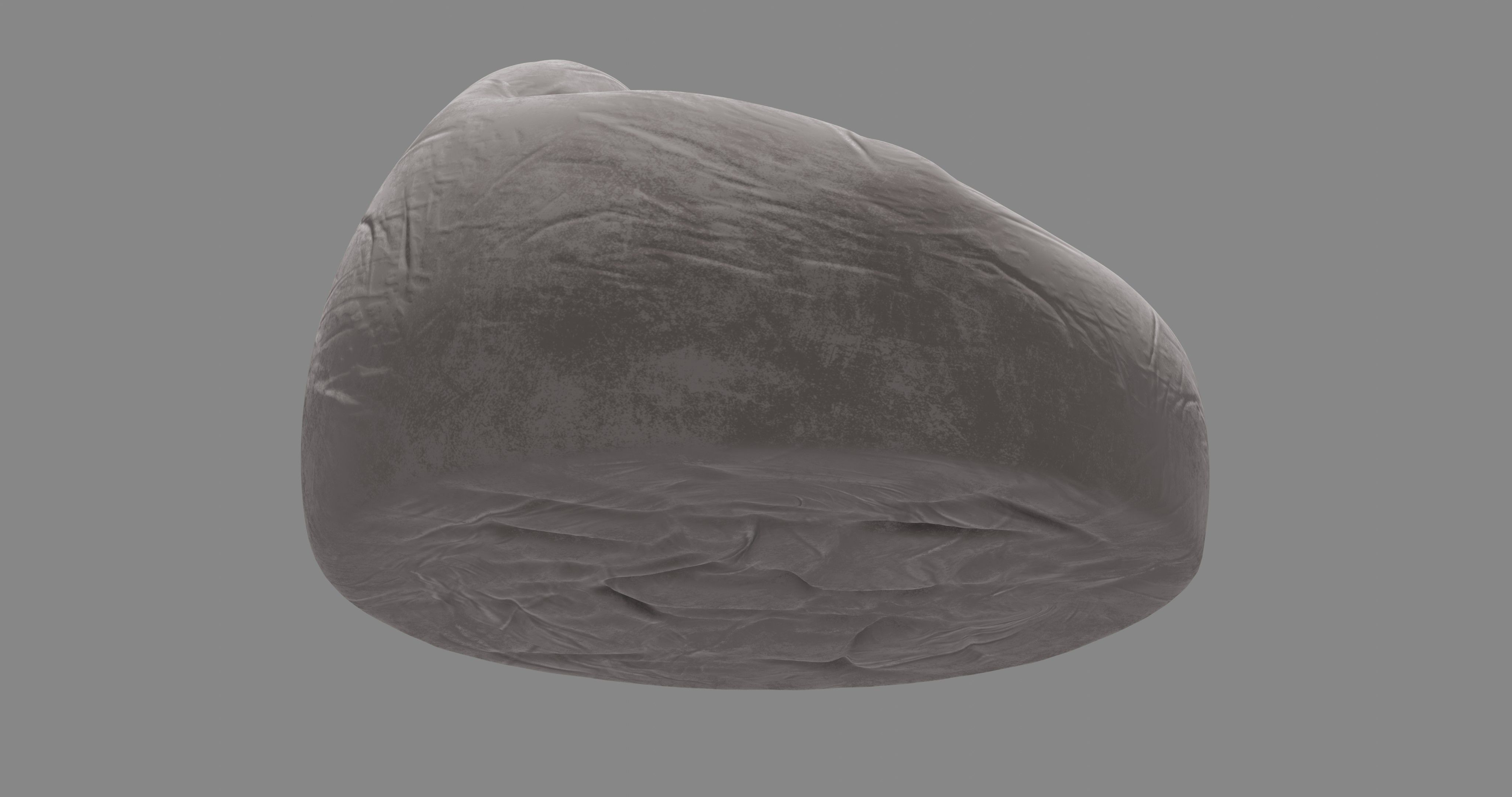 Beanbag rock 3D model_19
