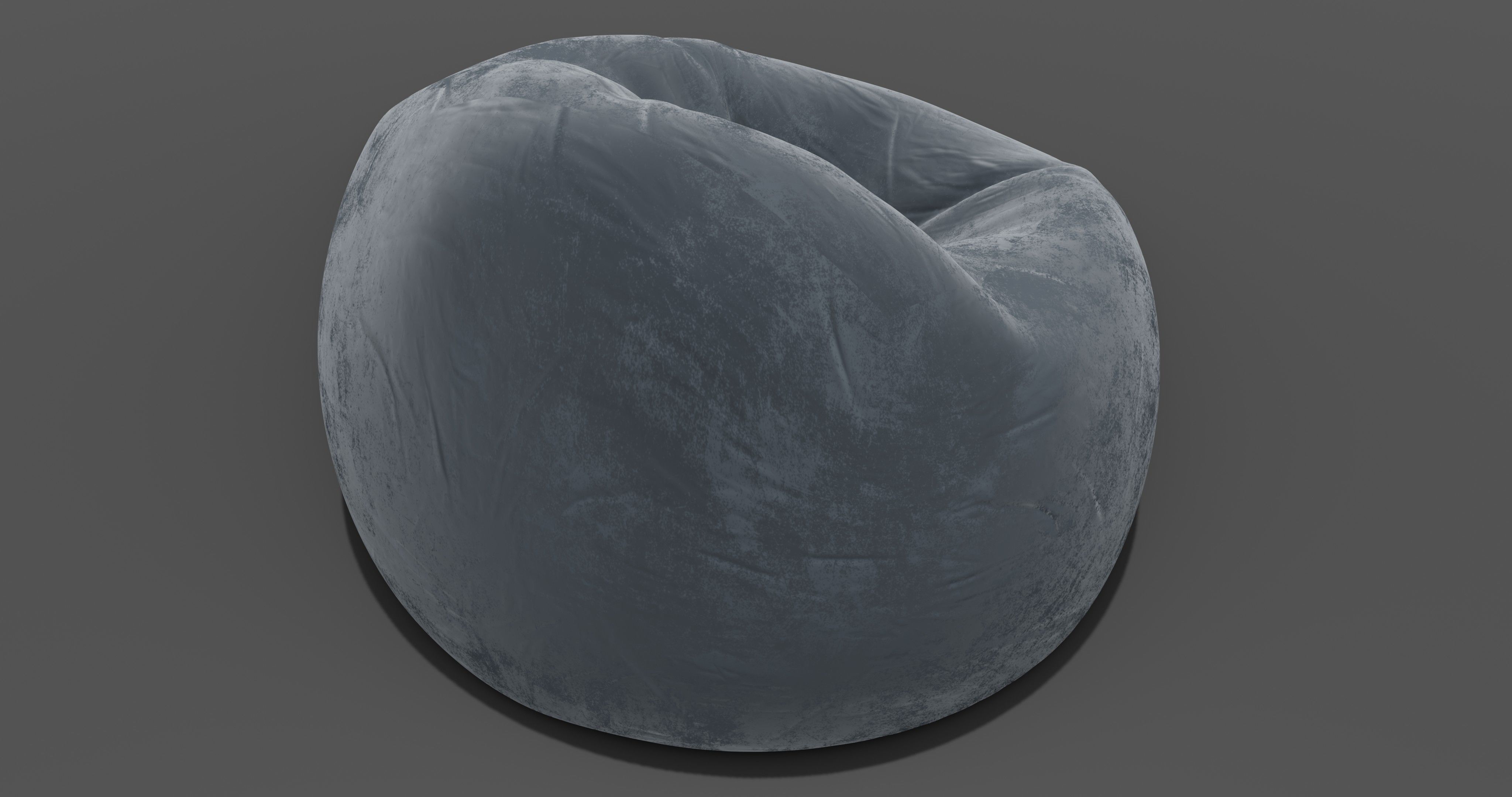 Beanbag skull 3D model_15
