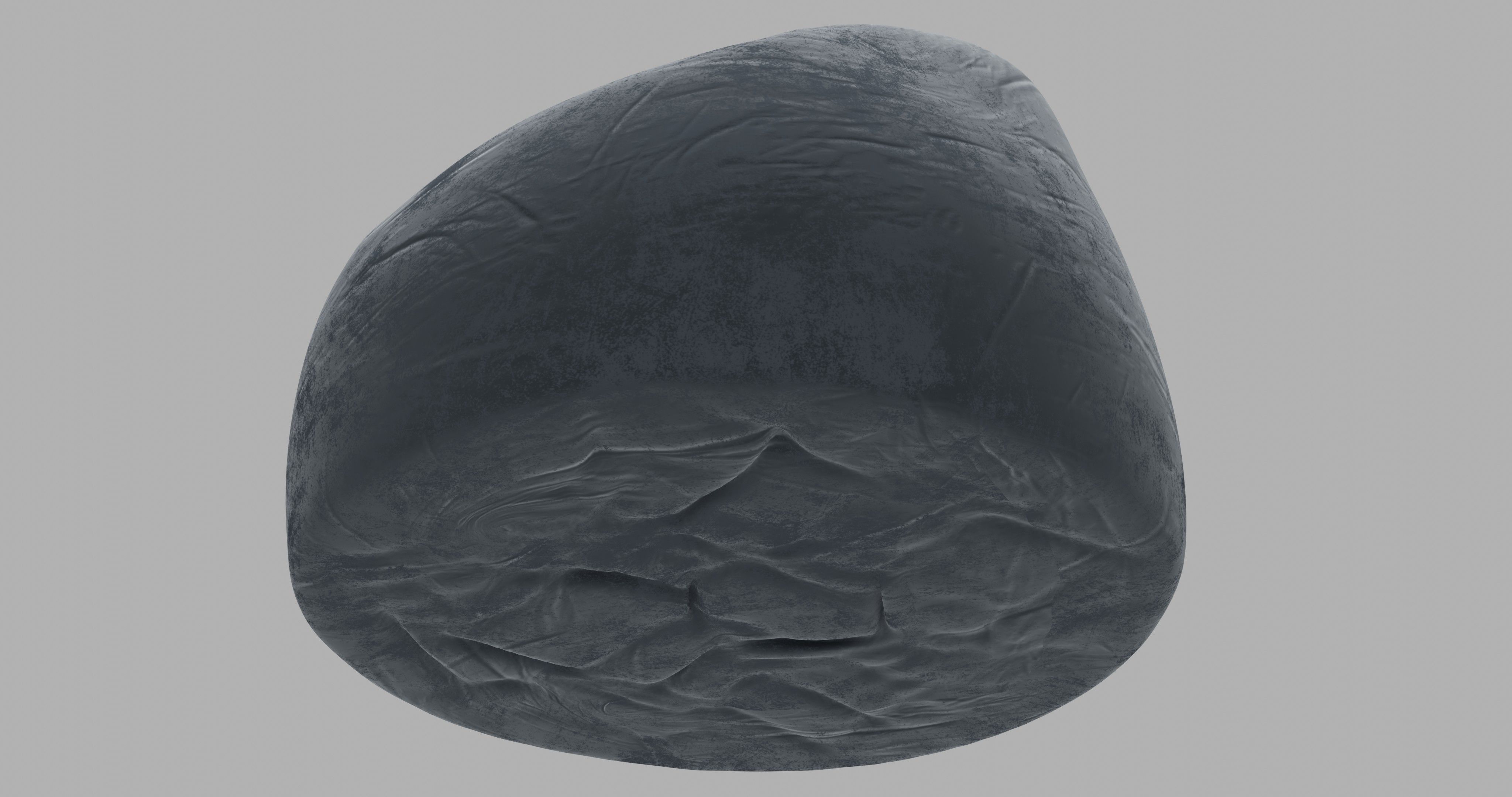 Beanbag skull 3D model_19