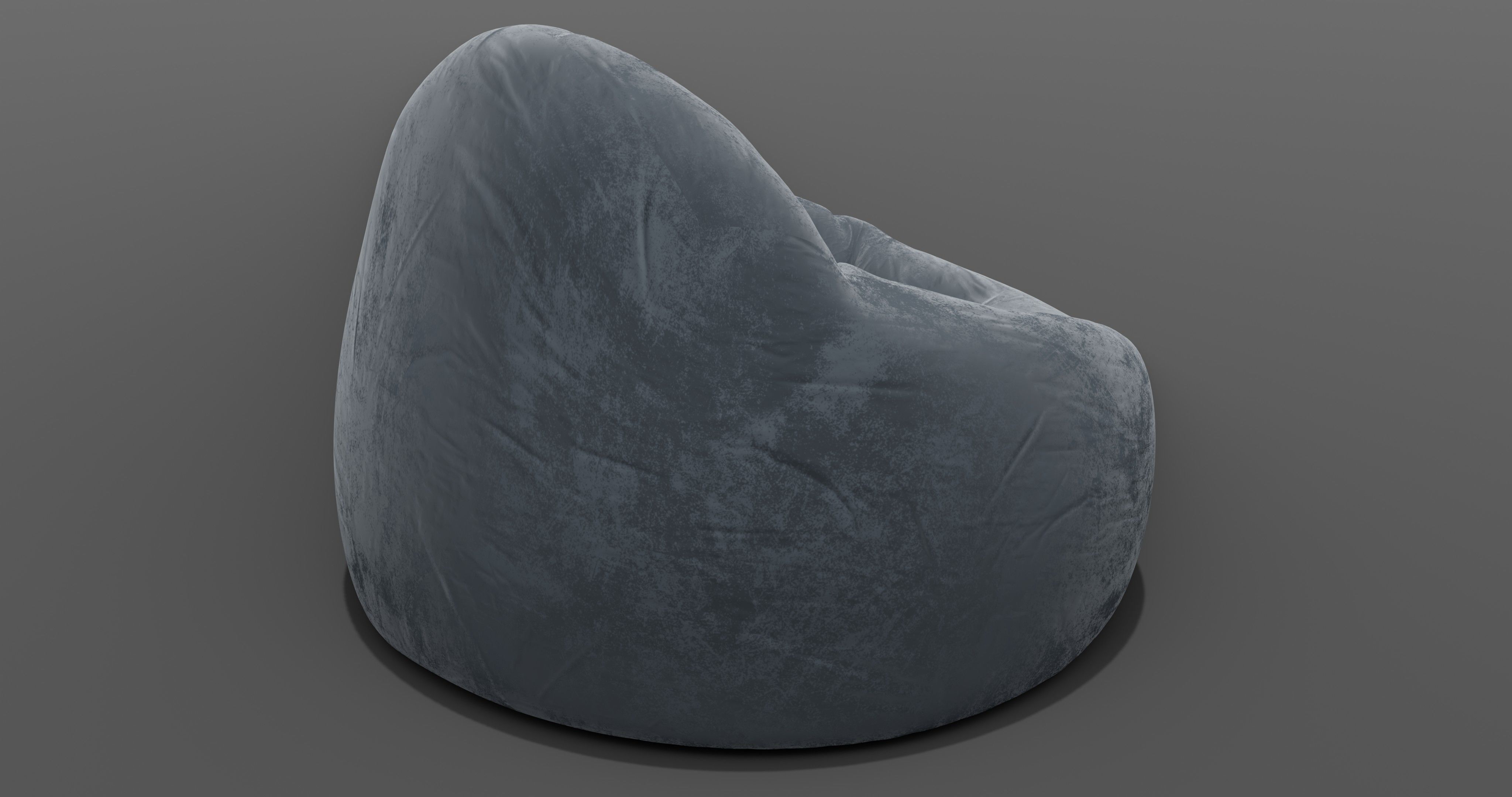 Beanbag skull 3D model_17