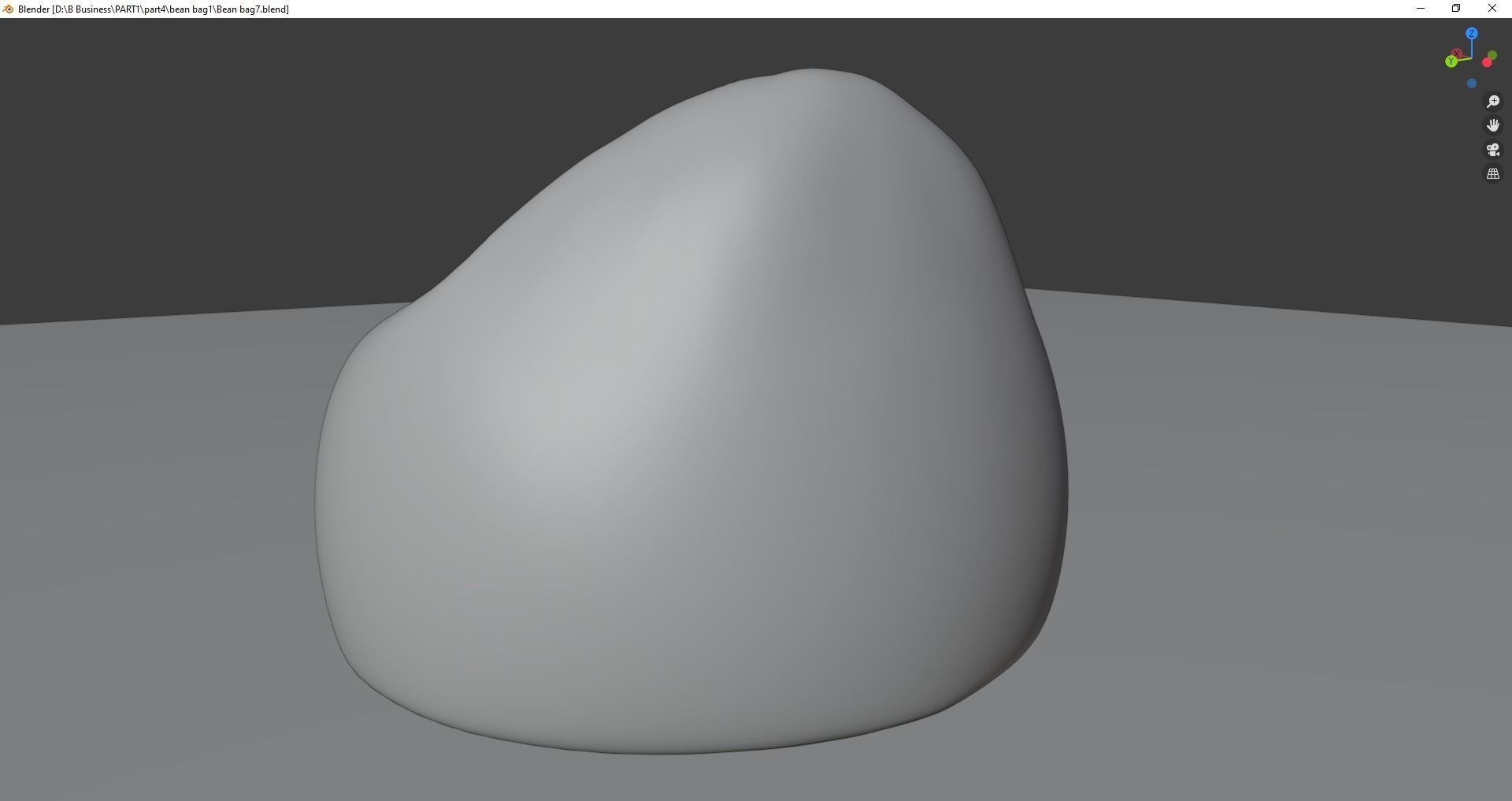 Beanbag skull 3D model_23