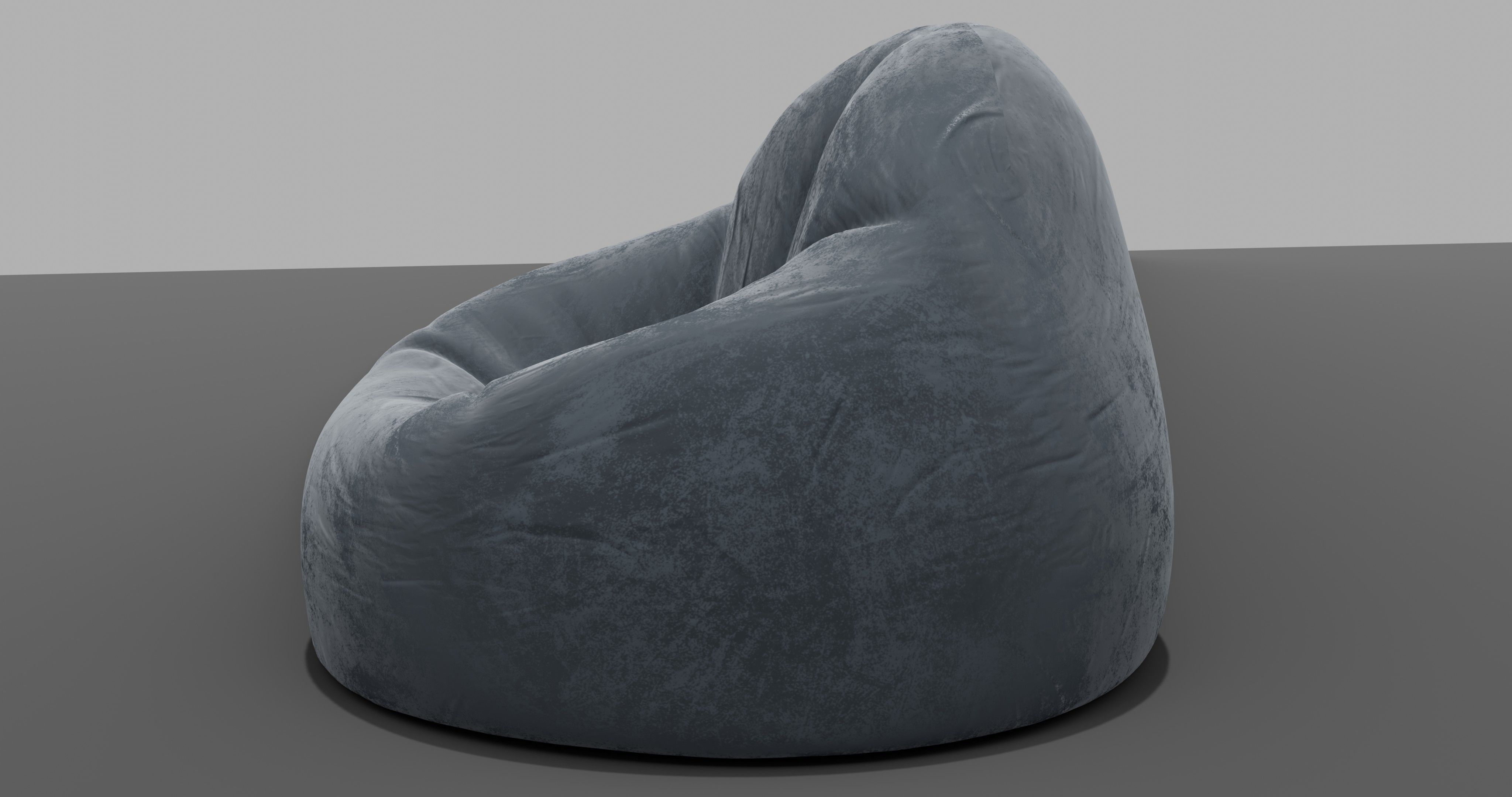 Beanbag skull 3D model_8