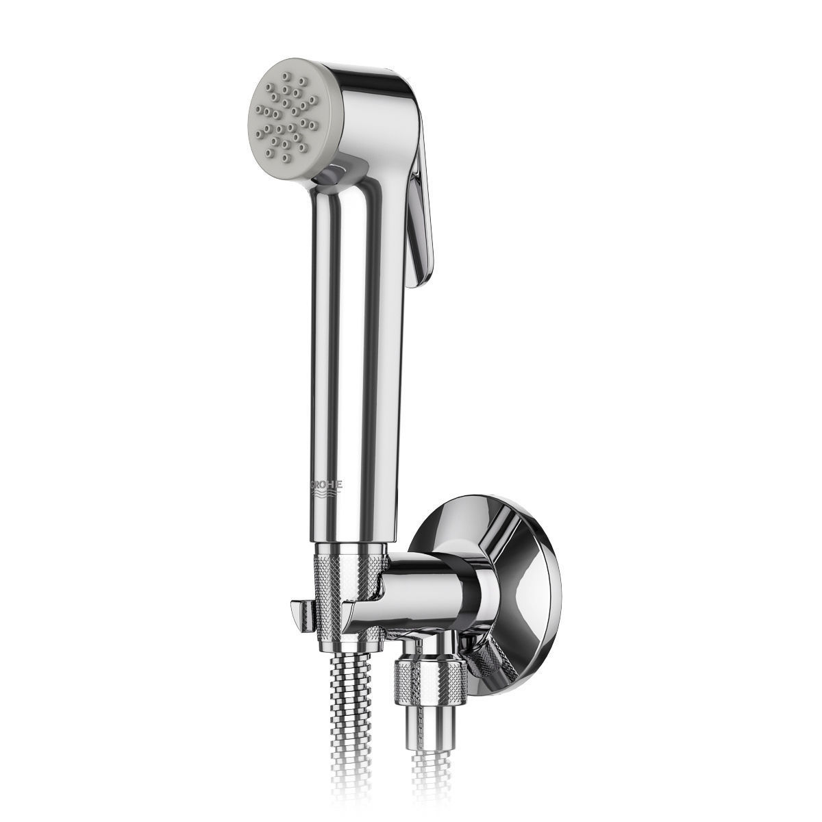 Faucets and shower systems Grohe and Ideal standard set 144 3D model_11