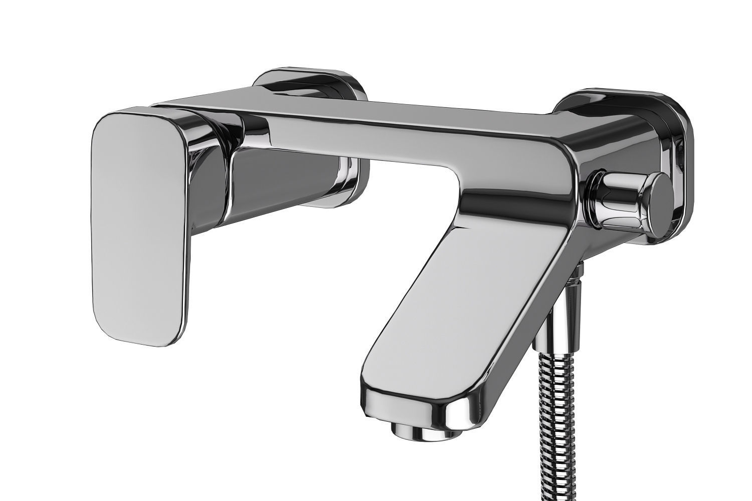 Faucets and shower systems Grohe and Ideal standard set 146 3D model_8