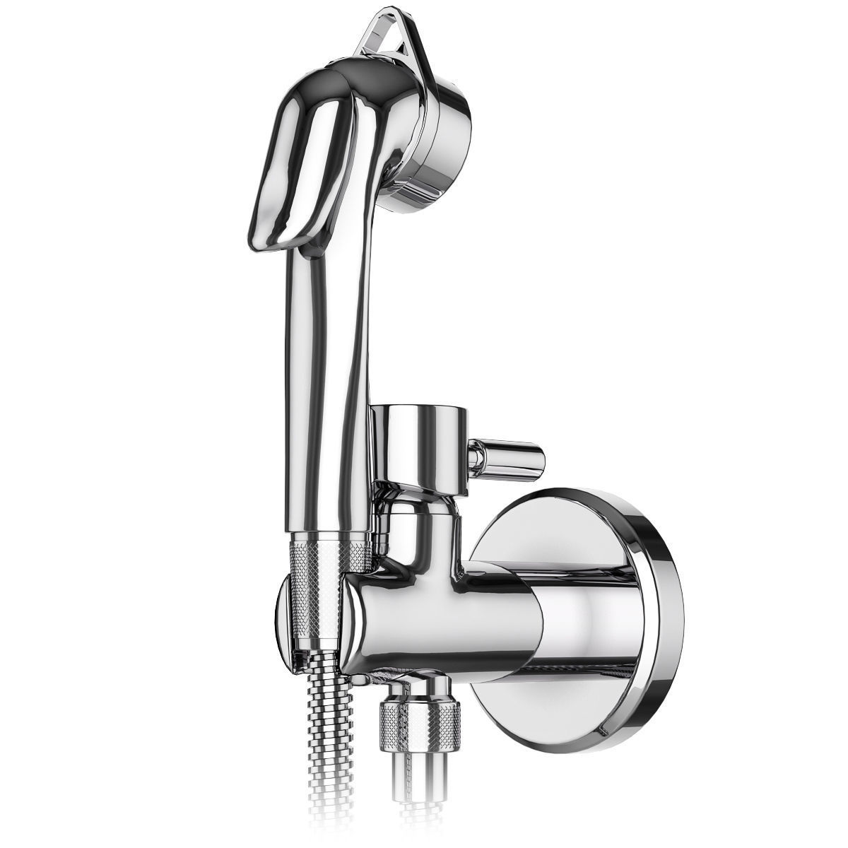 Faucets and shower systems Grohe and Ideal standard set 146 3D model_12