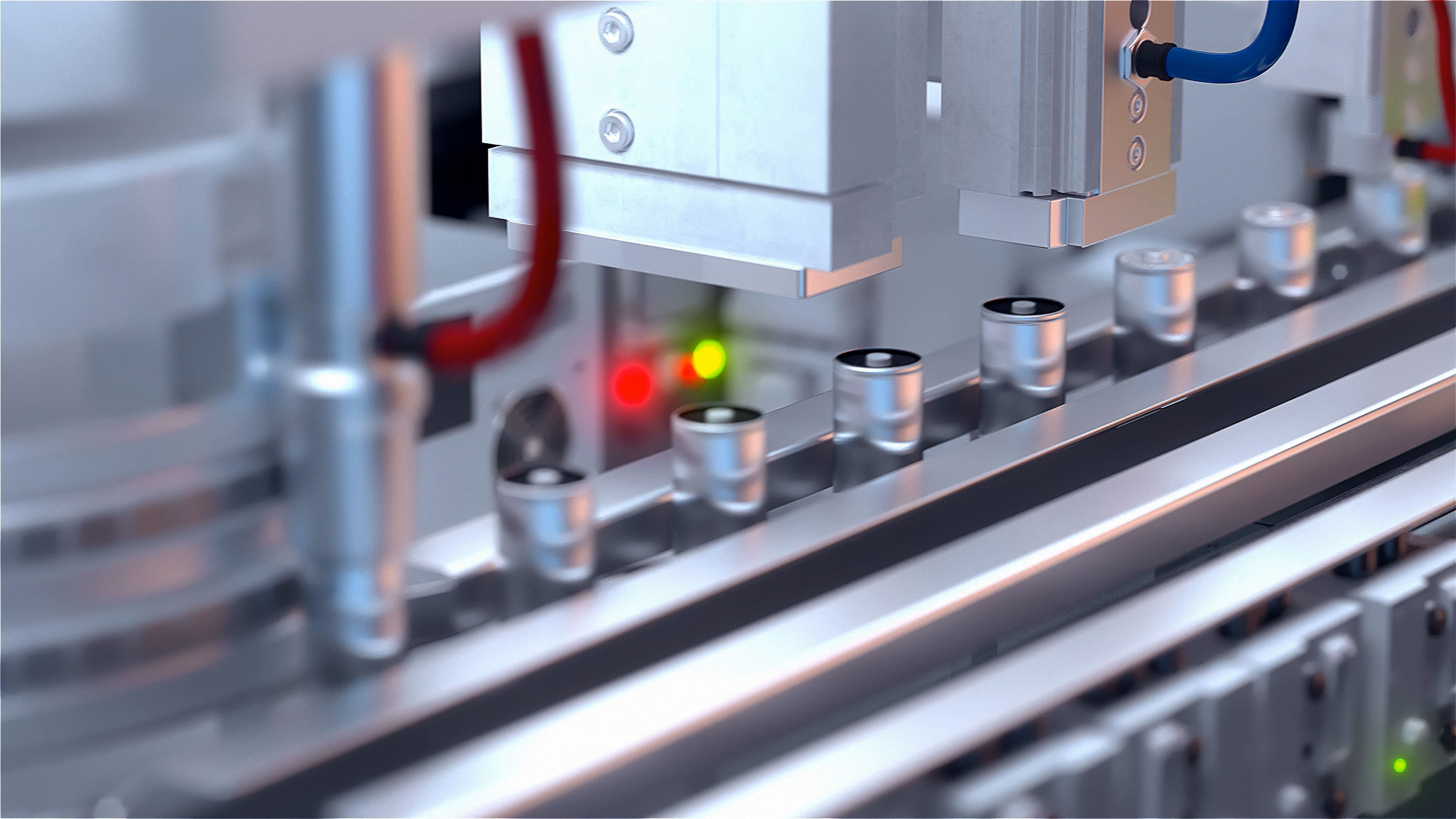 Lithium ion battery factory 3d scene 3D model_4