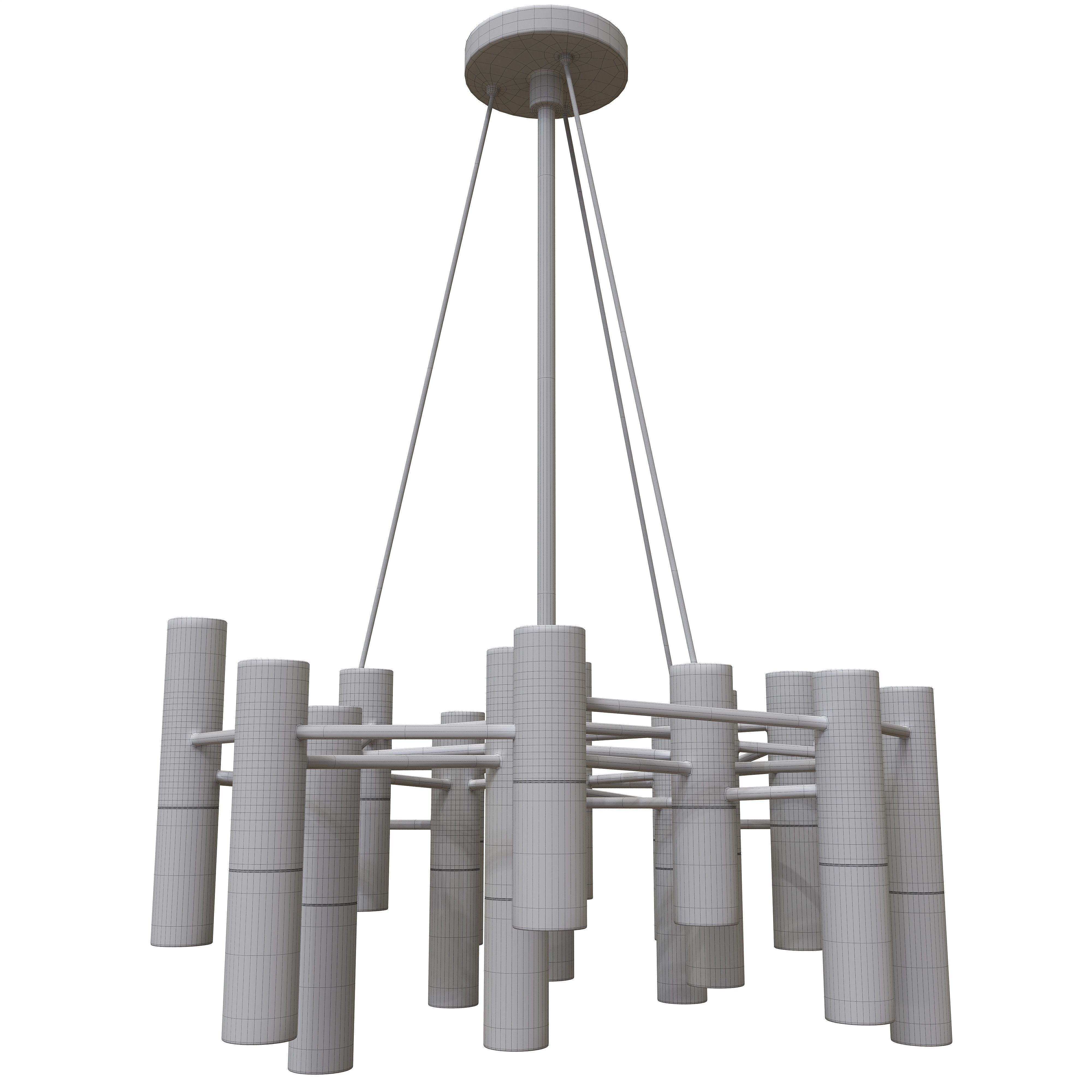 Lamp loft 3D model_1