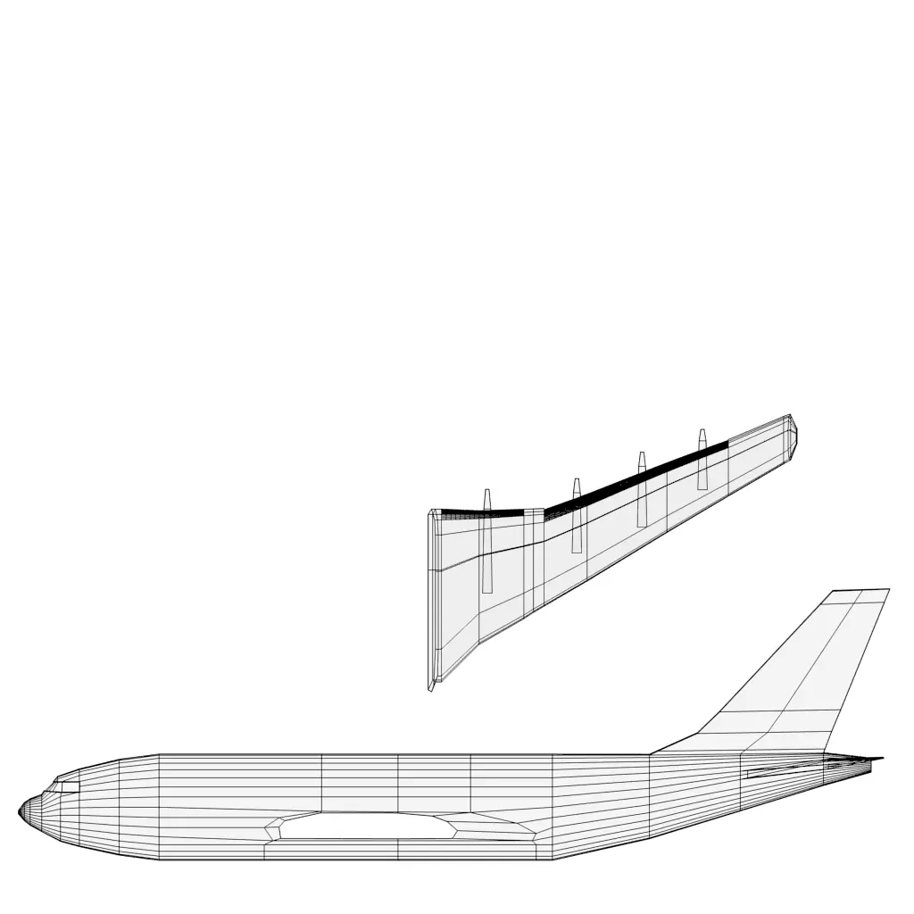 AirbusA310 boeing - boeing 3D model