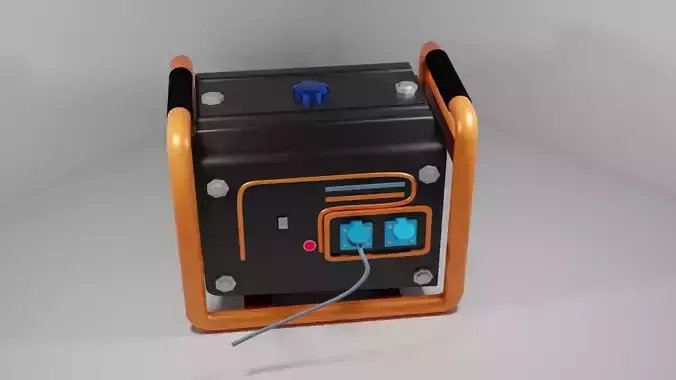 generator orange and power supply