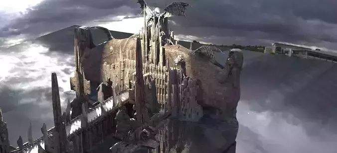 Ancient Babylon Bridge to the gods