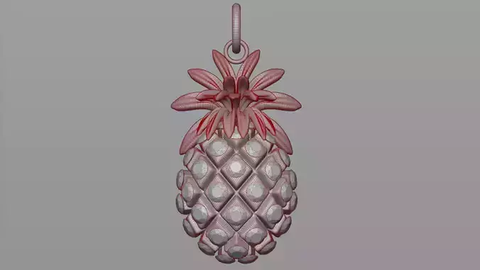 Pineapple pendant
