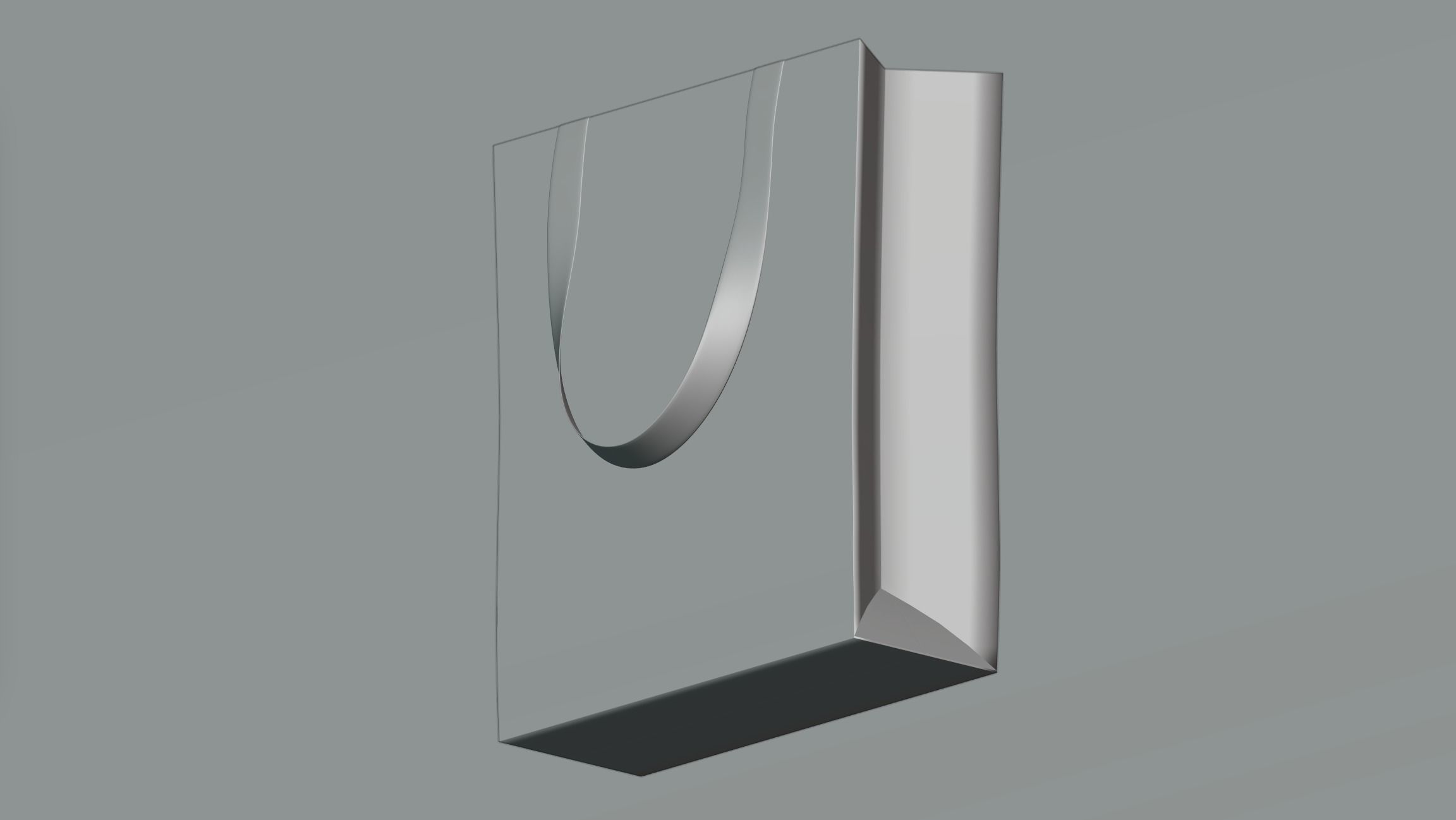 Paper bag 3D model_6