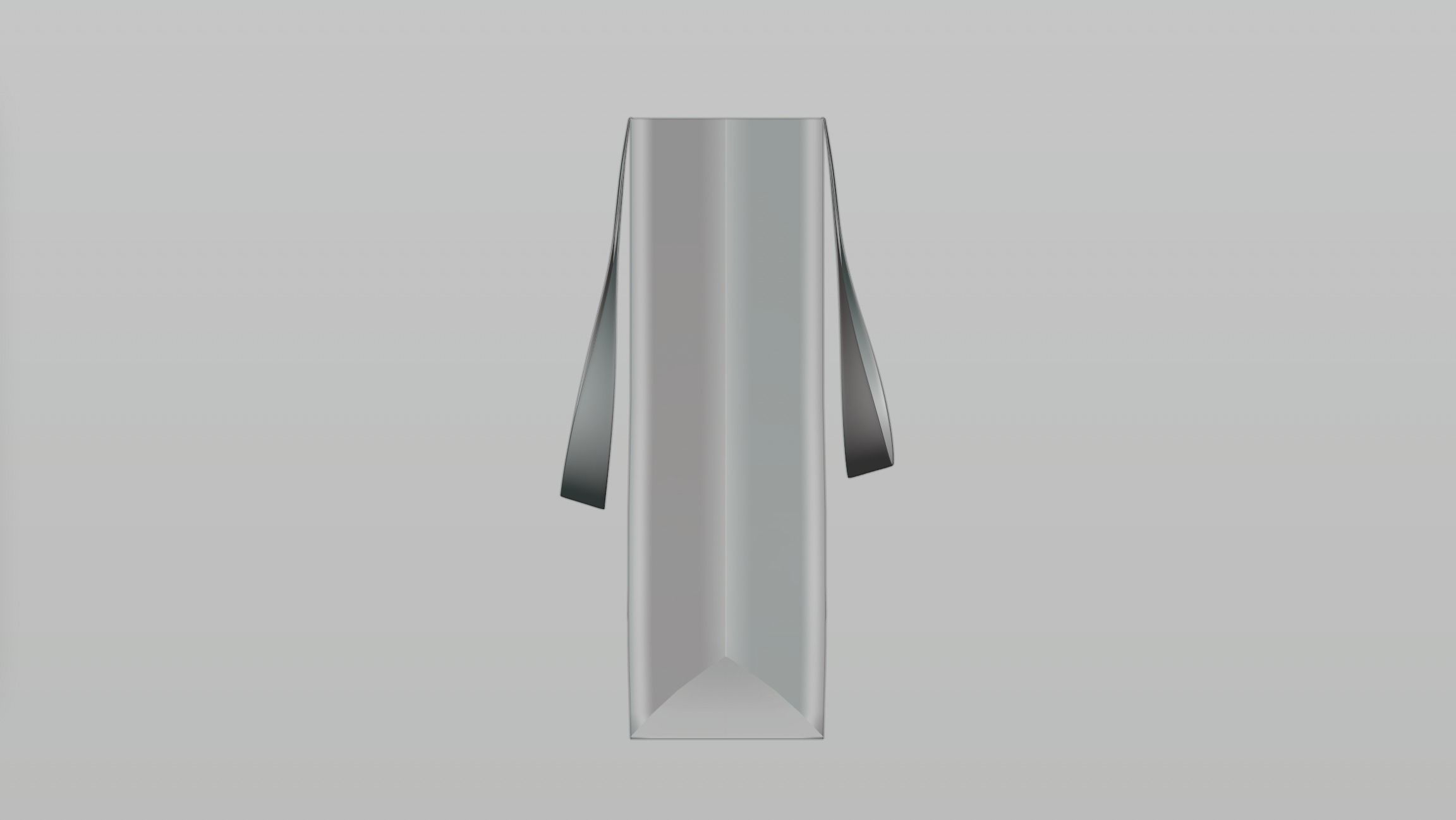 Paper bag 3D model_2