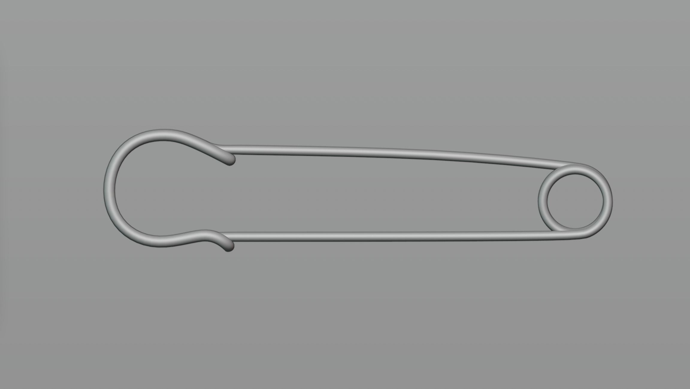 Pin2 for clothes 3D model_1