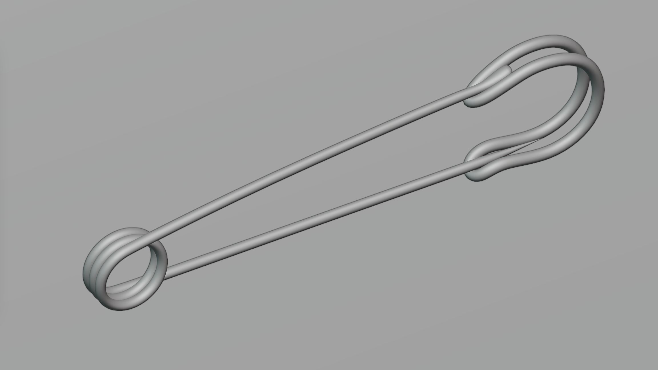 Pin2 for clothes 3D model_5