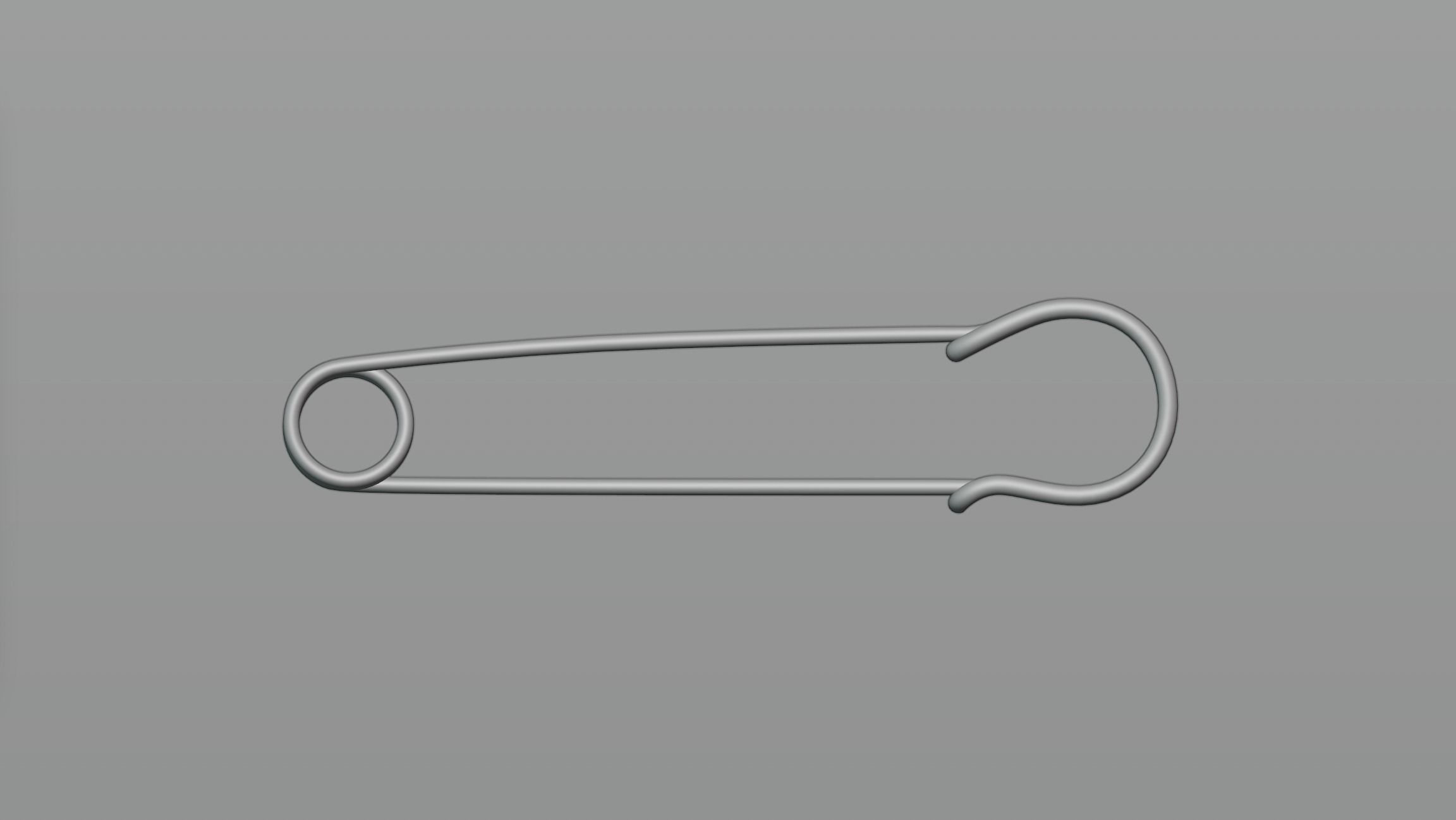 Pin2 for clothes 3D model_3