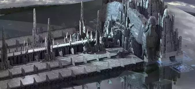 Frozen Walkways of Valhalla Kit bash