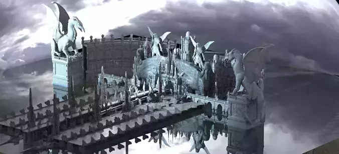 Palace to the gods Ice Halls Kit bash