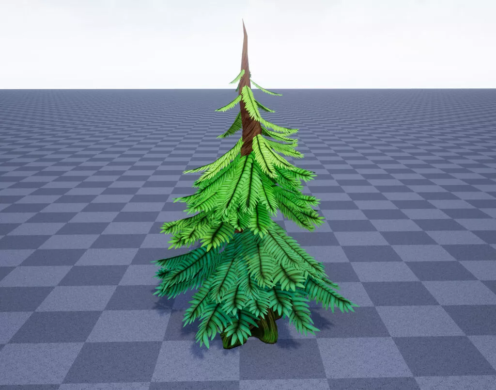 Tree Stylized Free low-poly 3D model