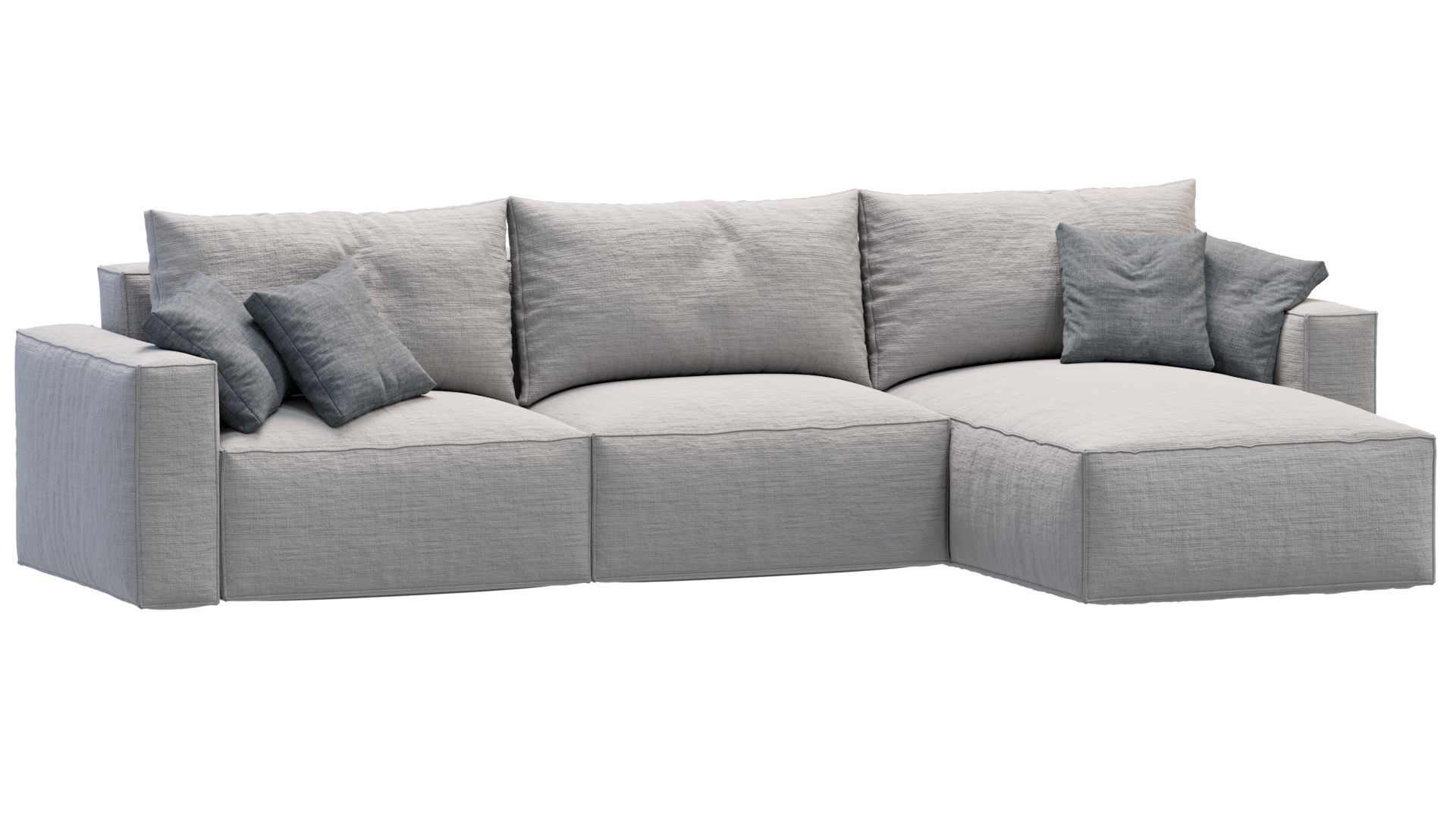 Sofa Elise stretch 3D model_12