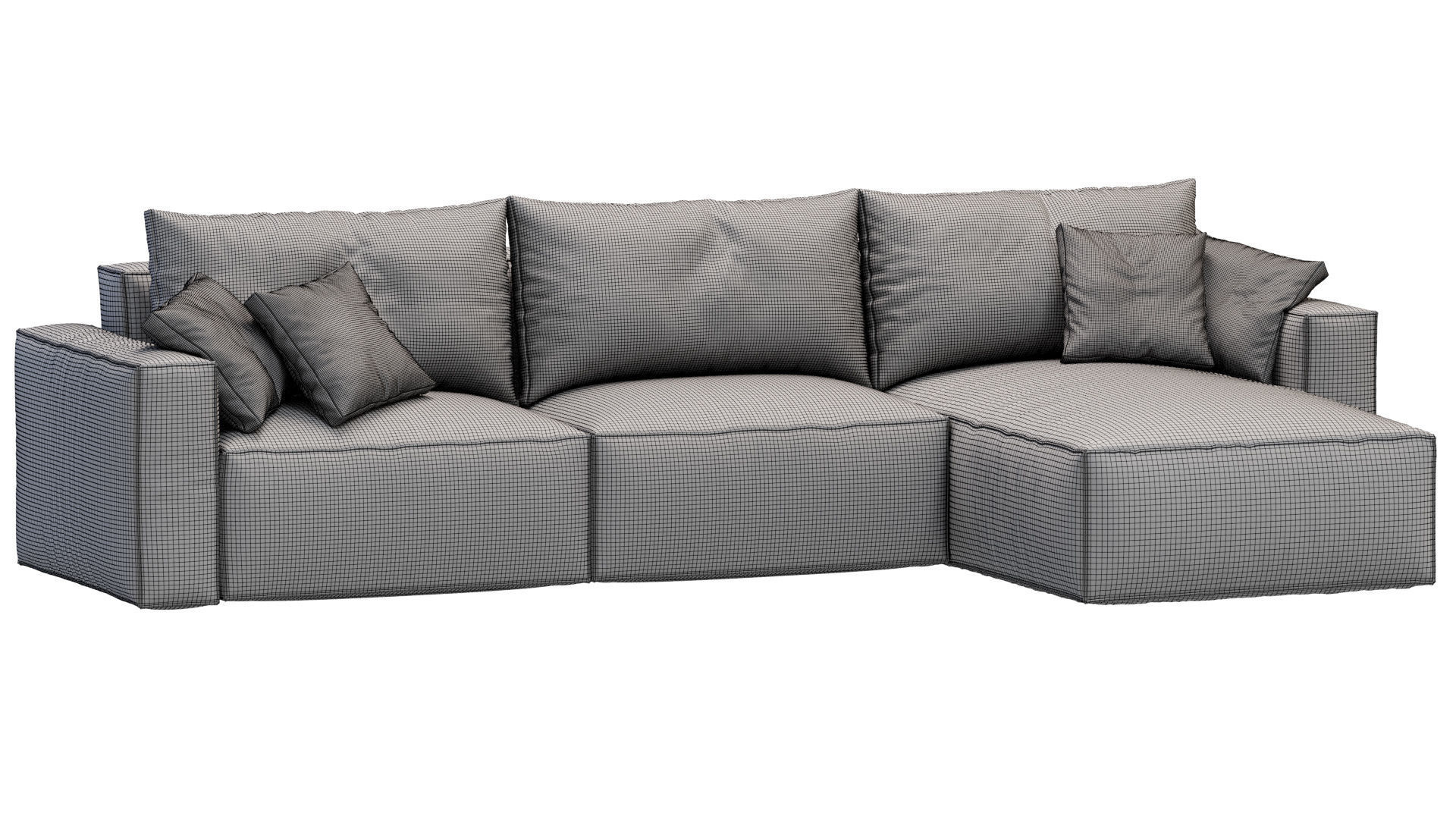 Sofa Elise stretch 3D model_13