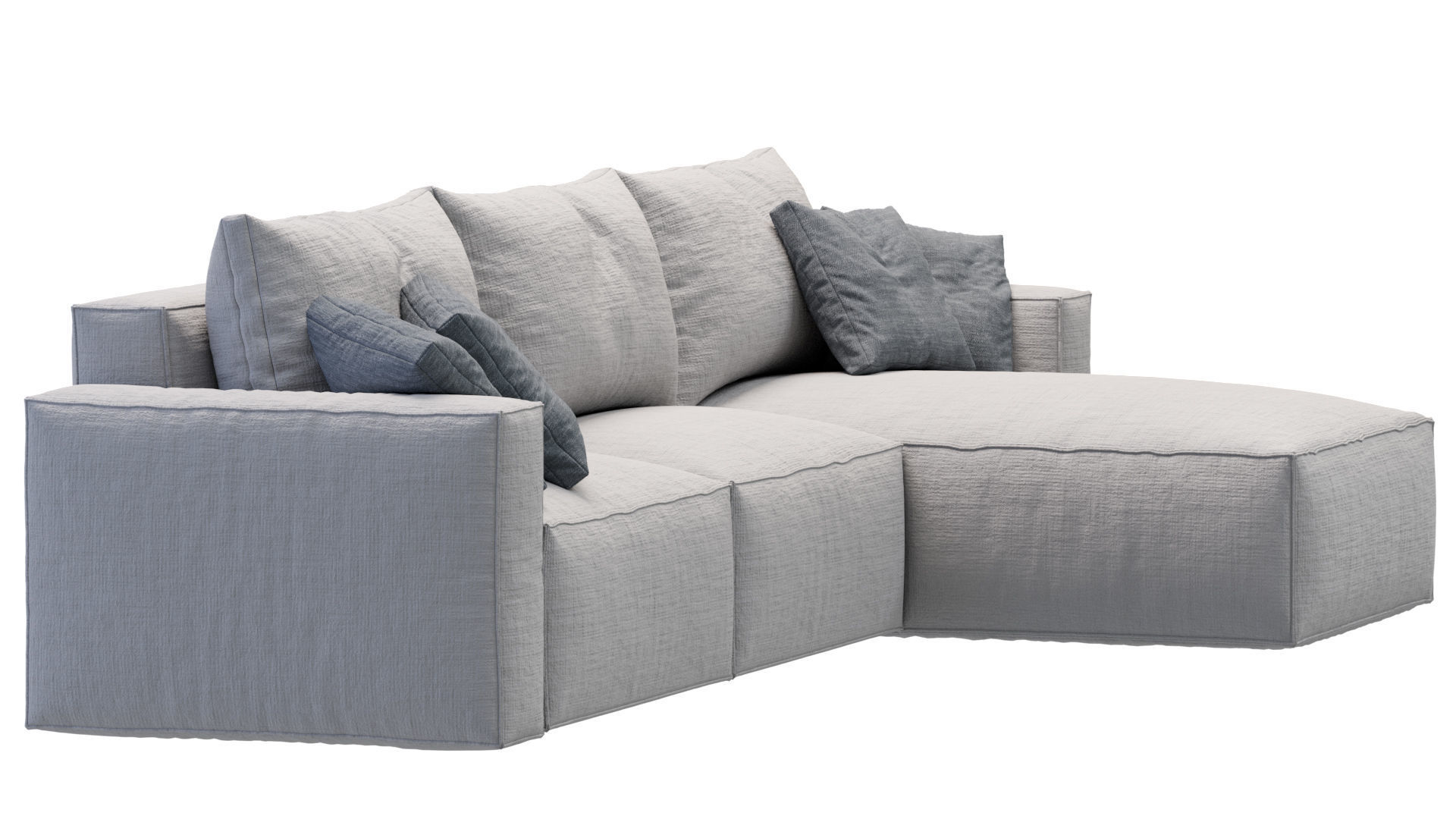 Sofa Elise stretch 3D model_20