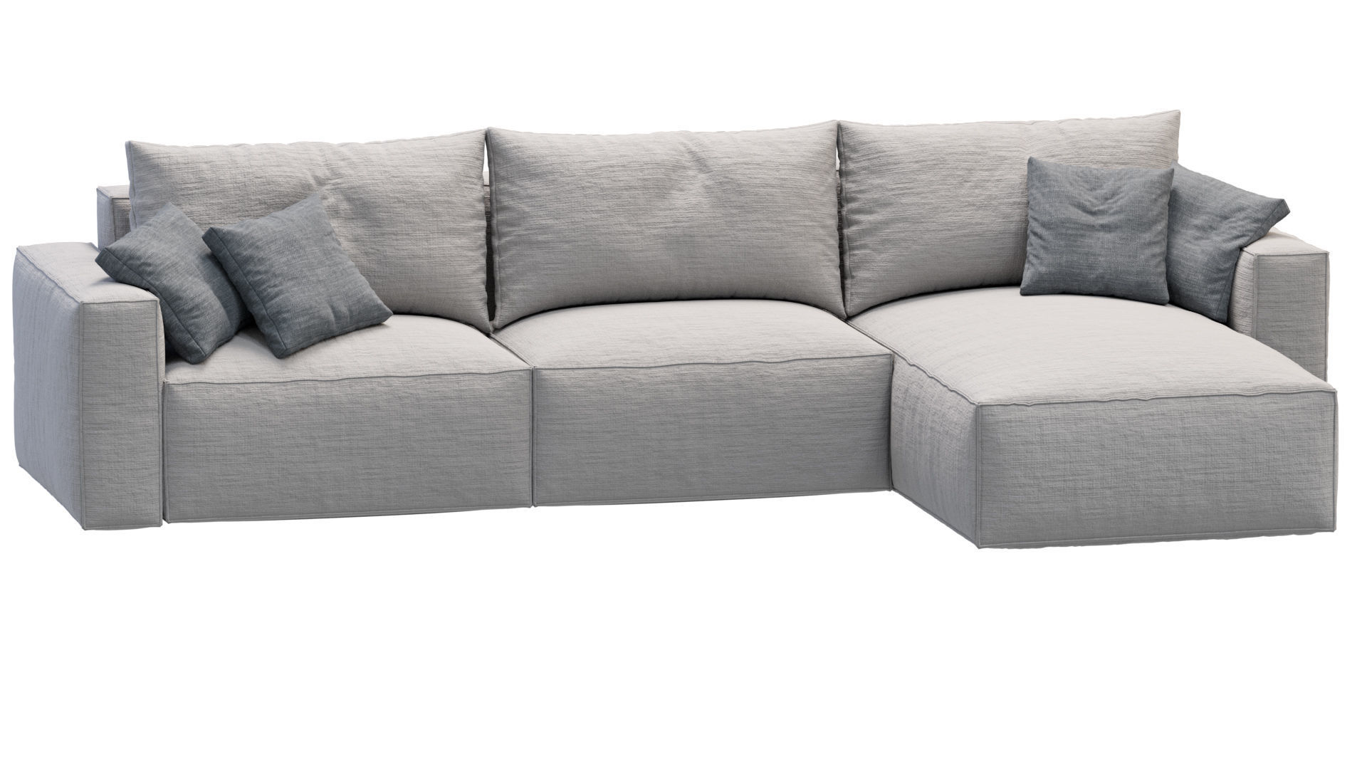 Sofa Elise stretch 3D model_5
