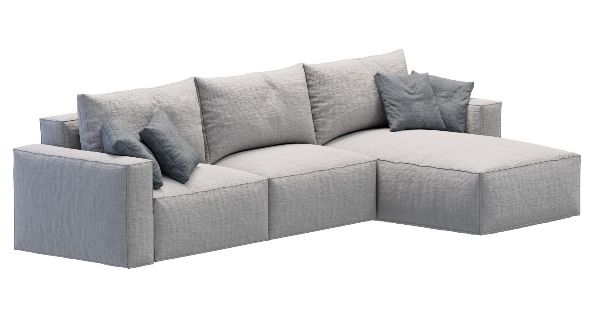 Sofa Elise stretch 3D model_9