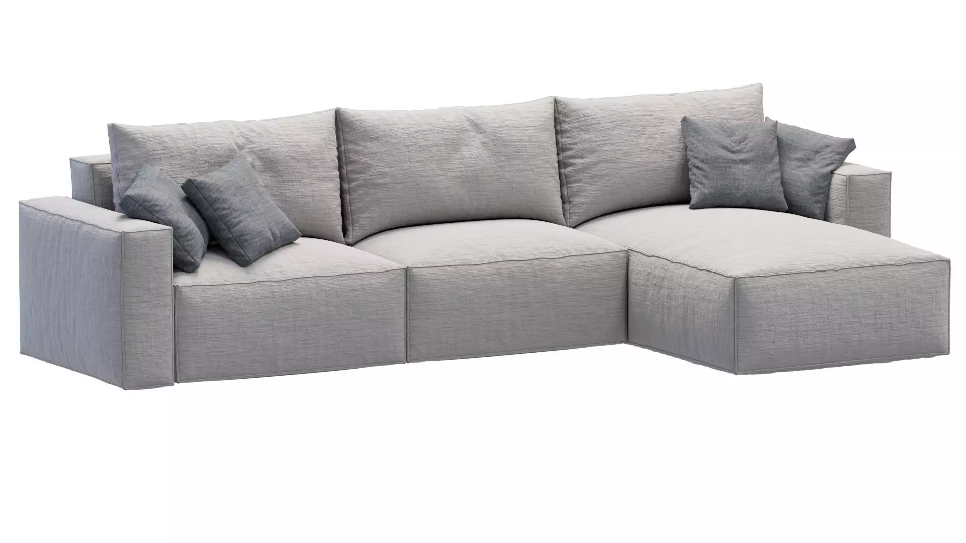 Sofa Elise stretch 3D model_0