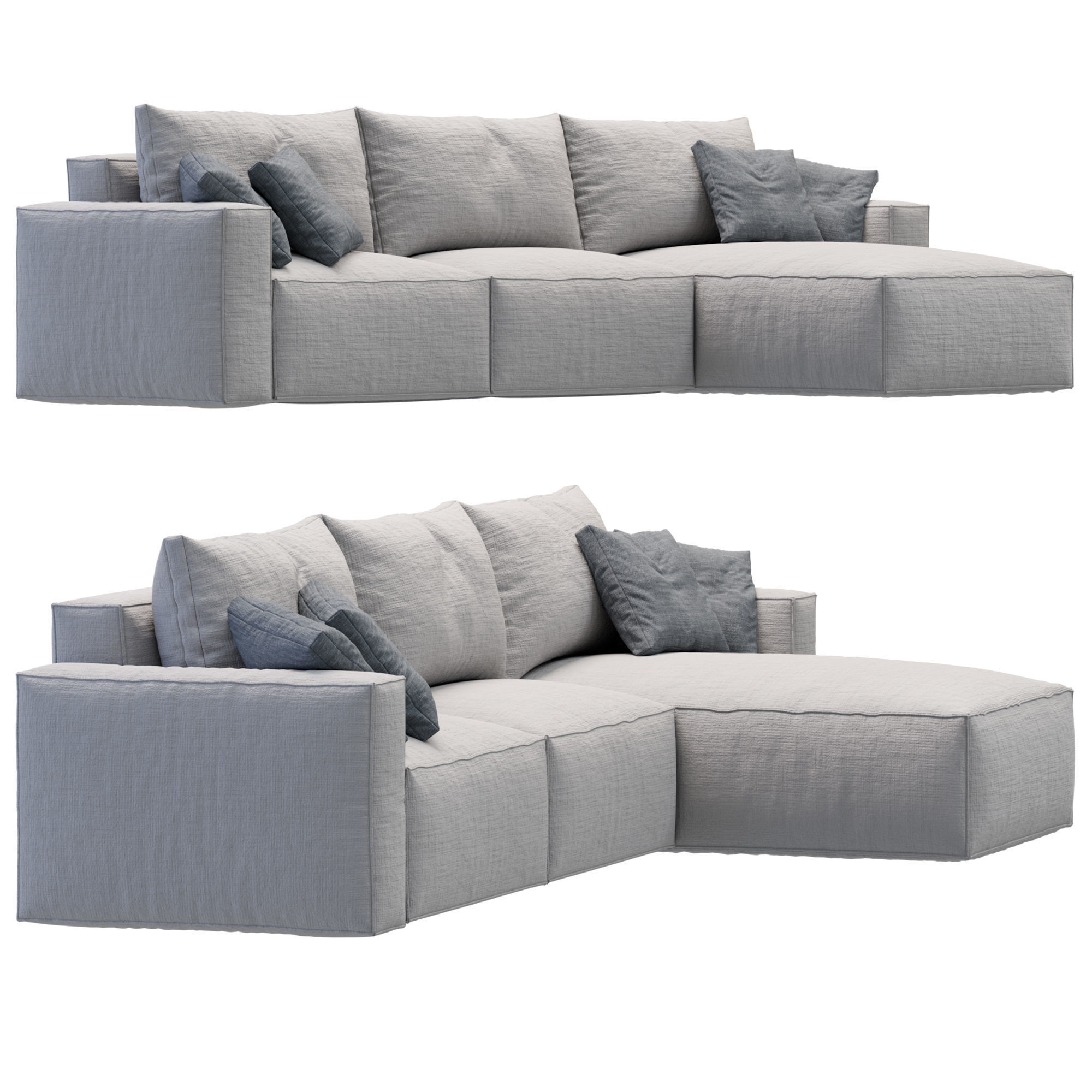 Sofa Elise stretch 3D model_18