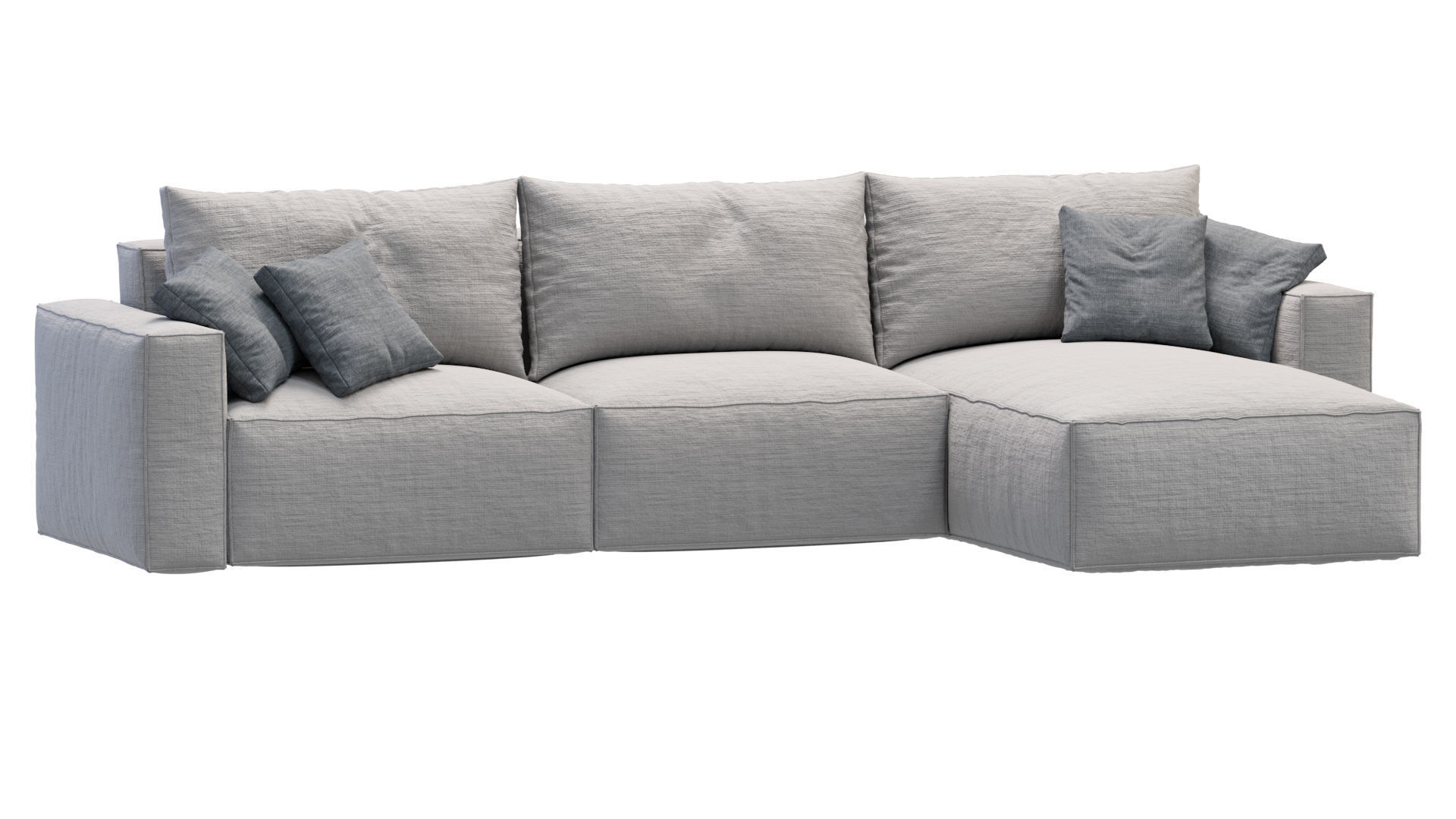 Sofa Elise stretch 3D model_8