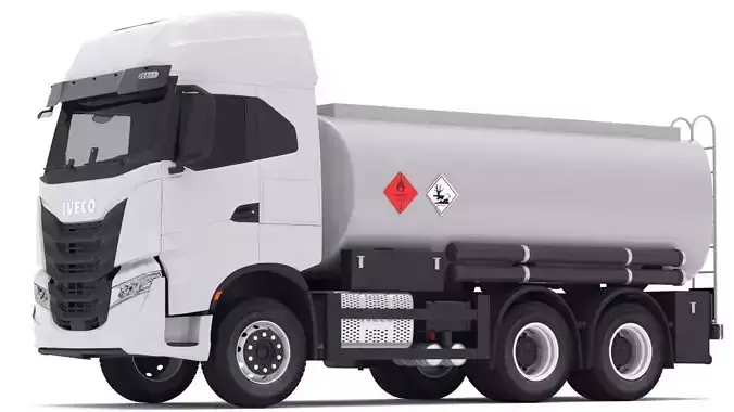 Iveco S-WAY Tanker Truck 6x2 3D model